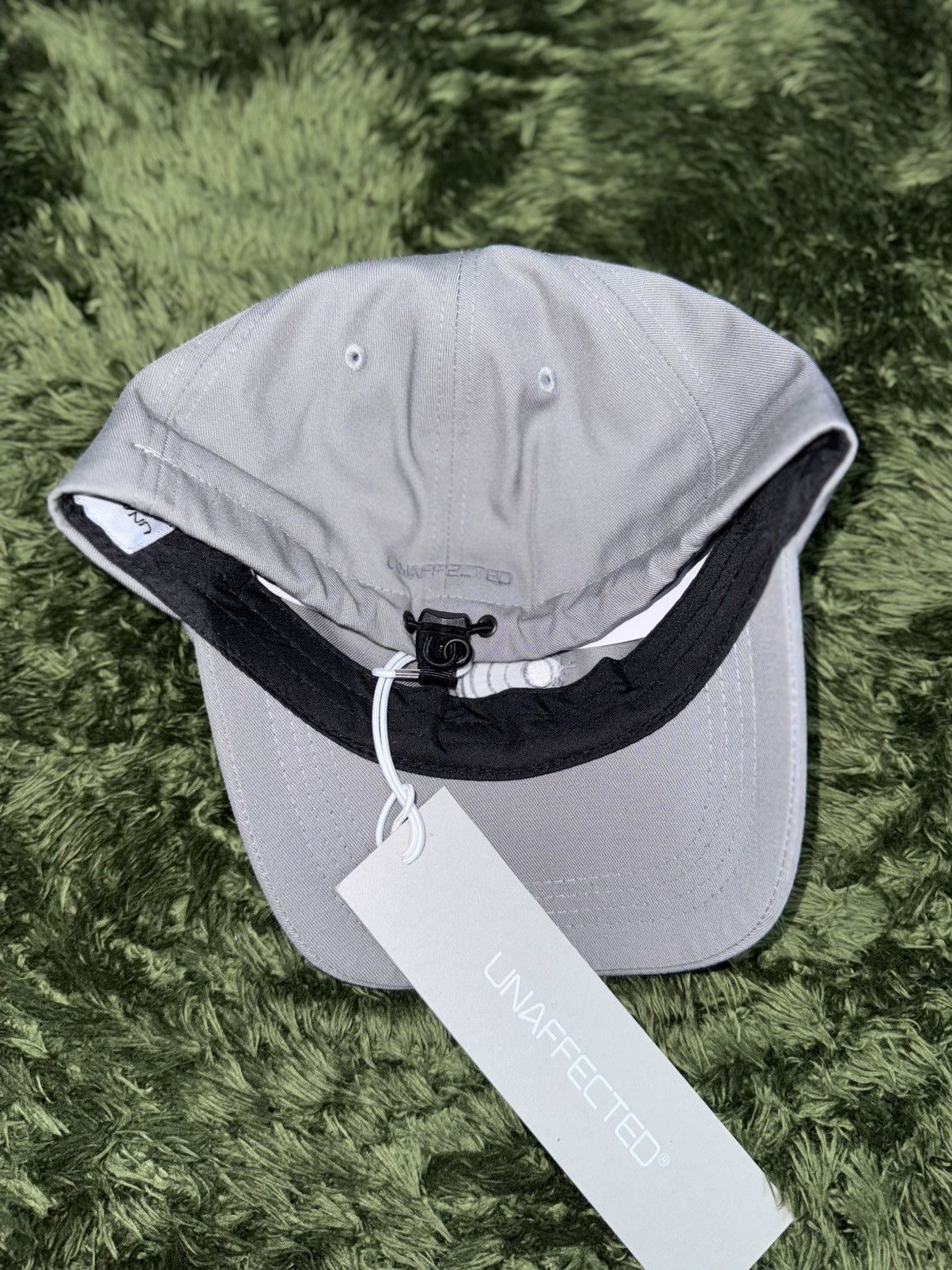 EASTLOGUE × Japanese Brand [M] unaffected symbol embroidery logo string cap gray Size ONE SIZE - 4 Thumbnail