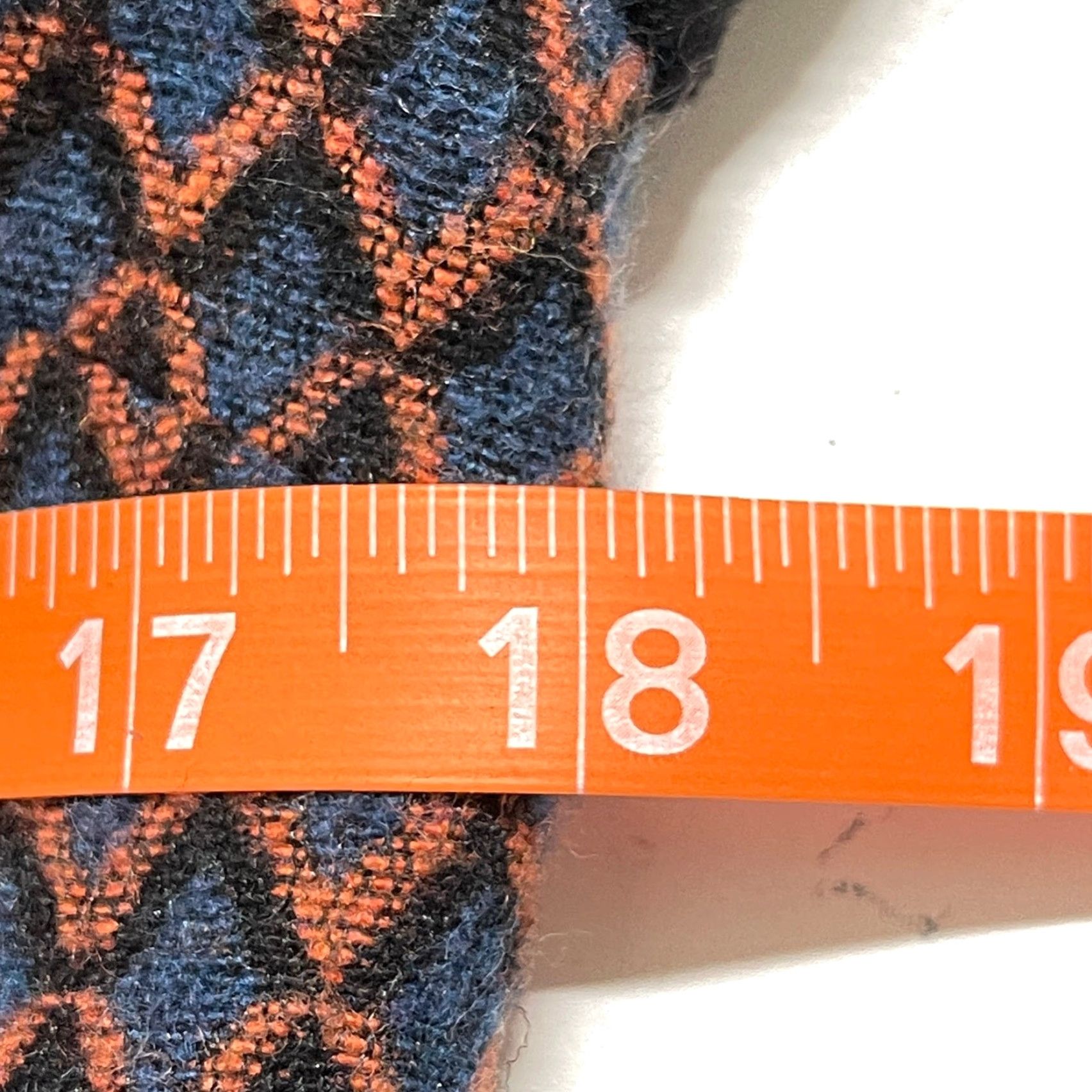 Vintage VINTAGE Evette K Jacket XS Blue Orange Black Wool Blend Blazer Avant Garde Art Deco Jacket Women XS Regular Size Short Sleeve Size XS / US 0-2 / IT 36-38 - 6 Thumbnail