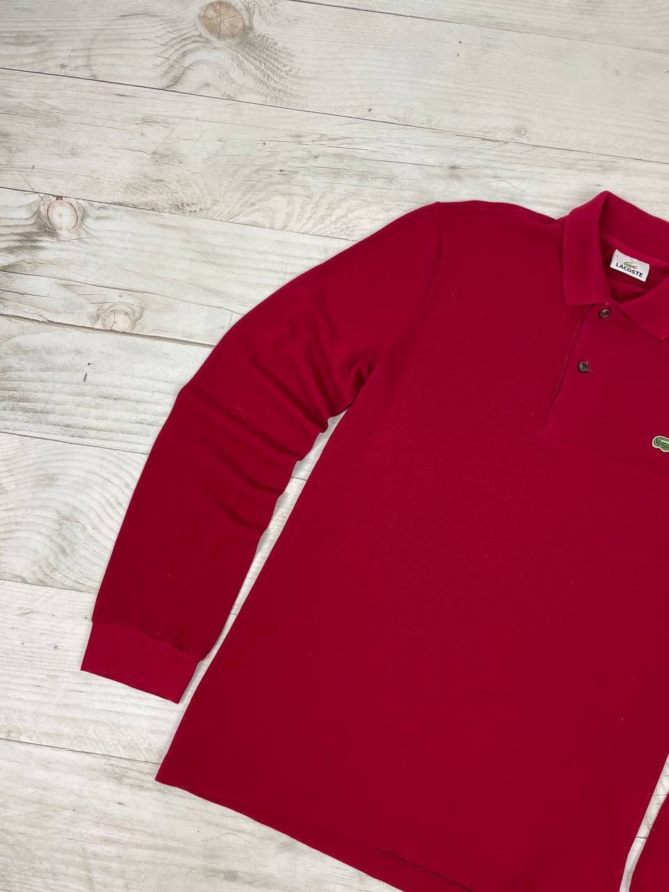 Lacoste Vintage Lacoste Polo Shirt Long Sleeve Size US M / EU 48-50 / 2 - 5 Thumbnail