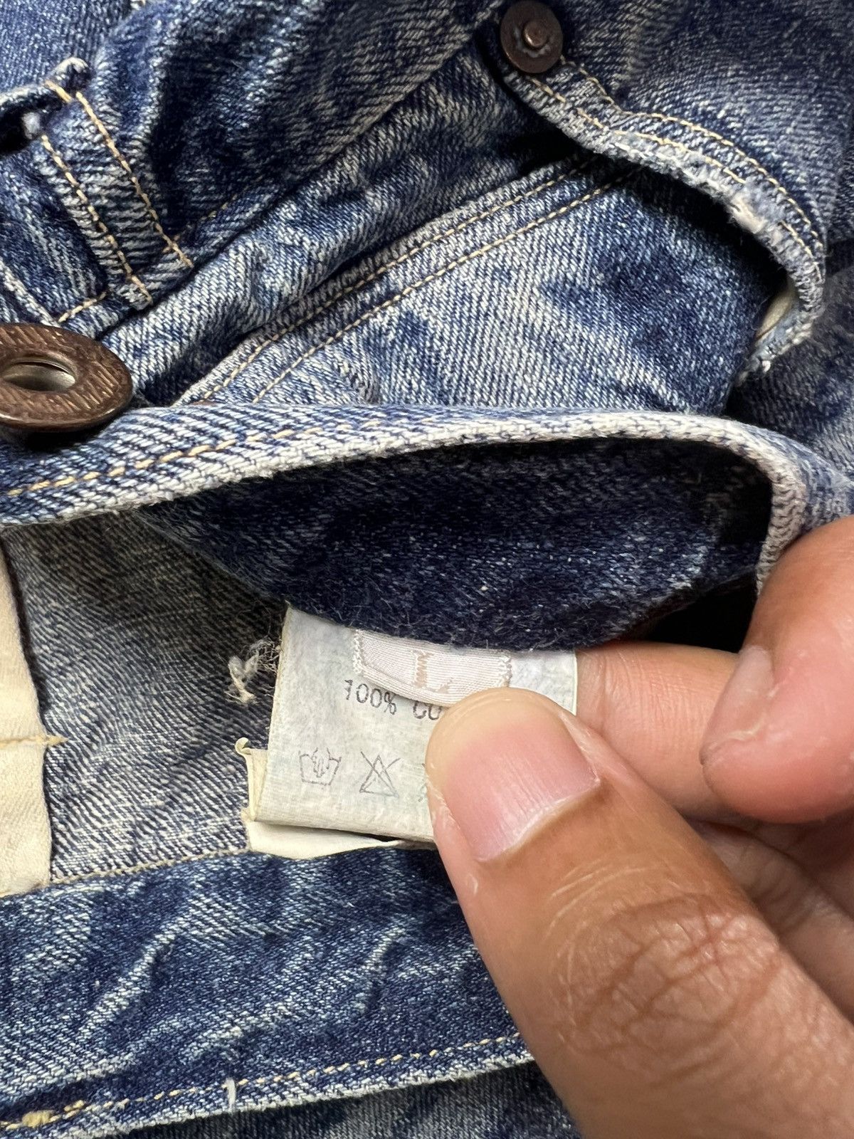 Human Made Human Made Ripped Denim Shorts Selvedge Size US 36 / EU 52 - 7 Thumbnail