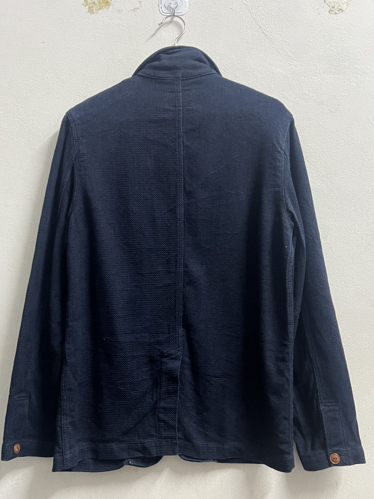 Studio D'Artisan Studio D'Artisan Vintage Hand dyed sashiko jacket Size US L / EU 52-54 / 3 - 3 Thumbnail