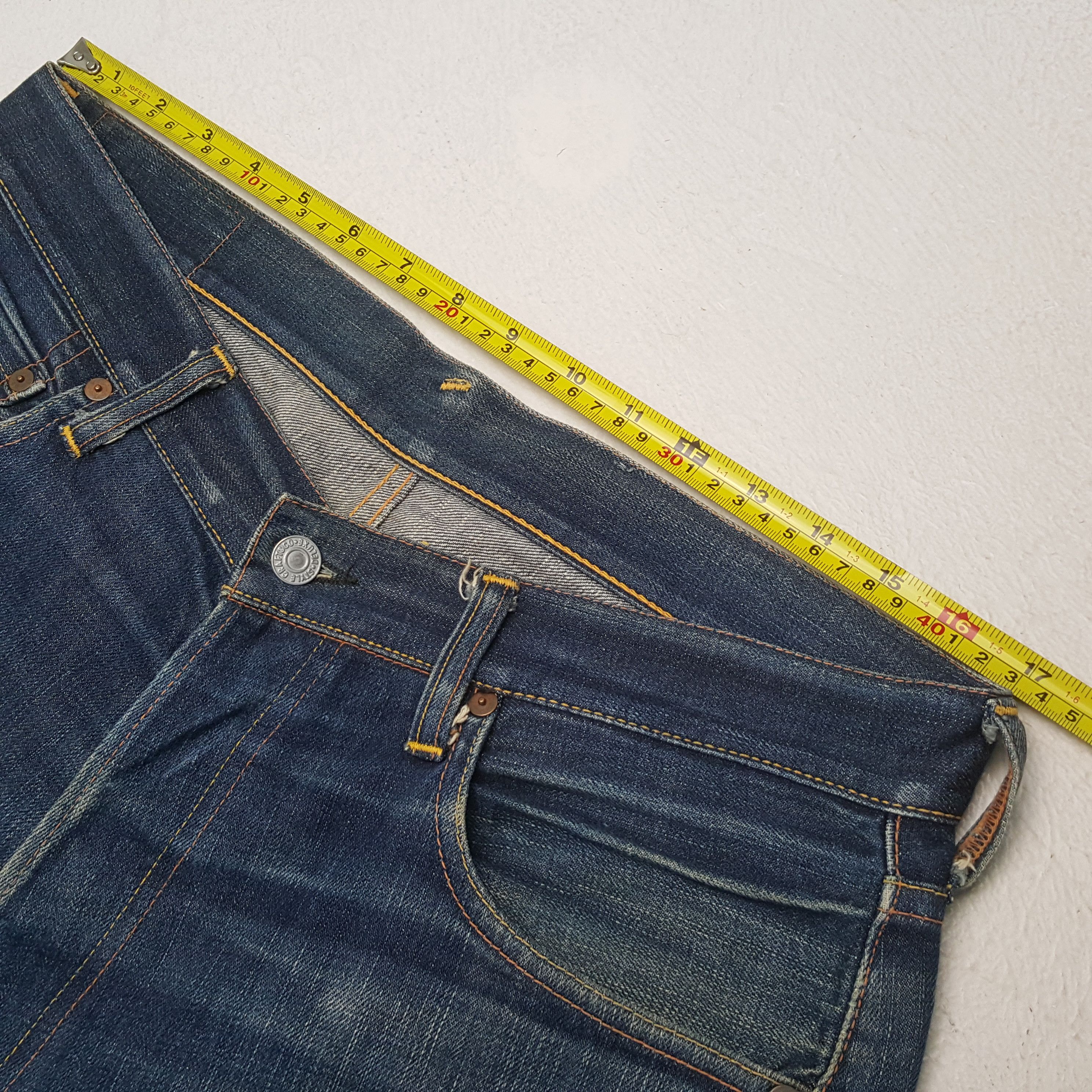 Evisu Evisu Japanese Brand Streetwear Custom Daicock Jeans C297N24 Size US 34 / EU 50 - 7 Thumbnail