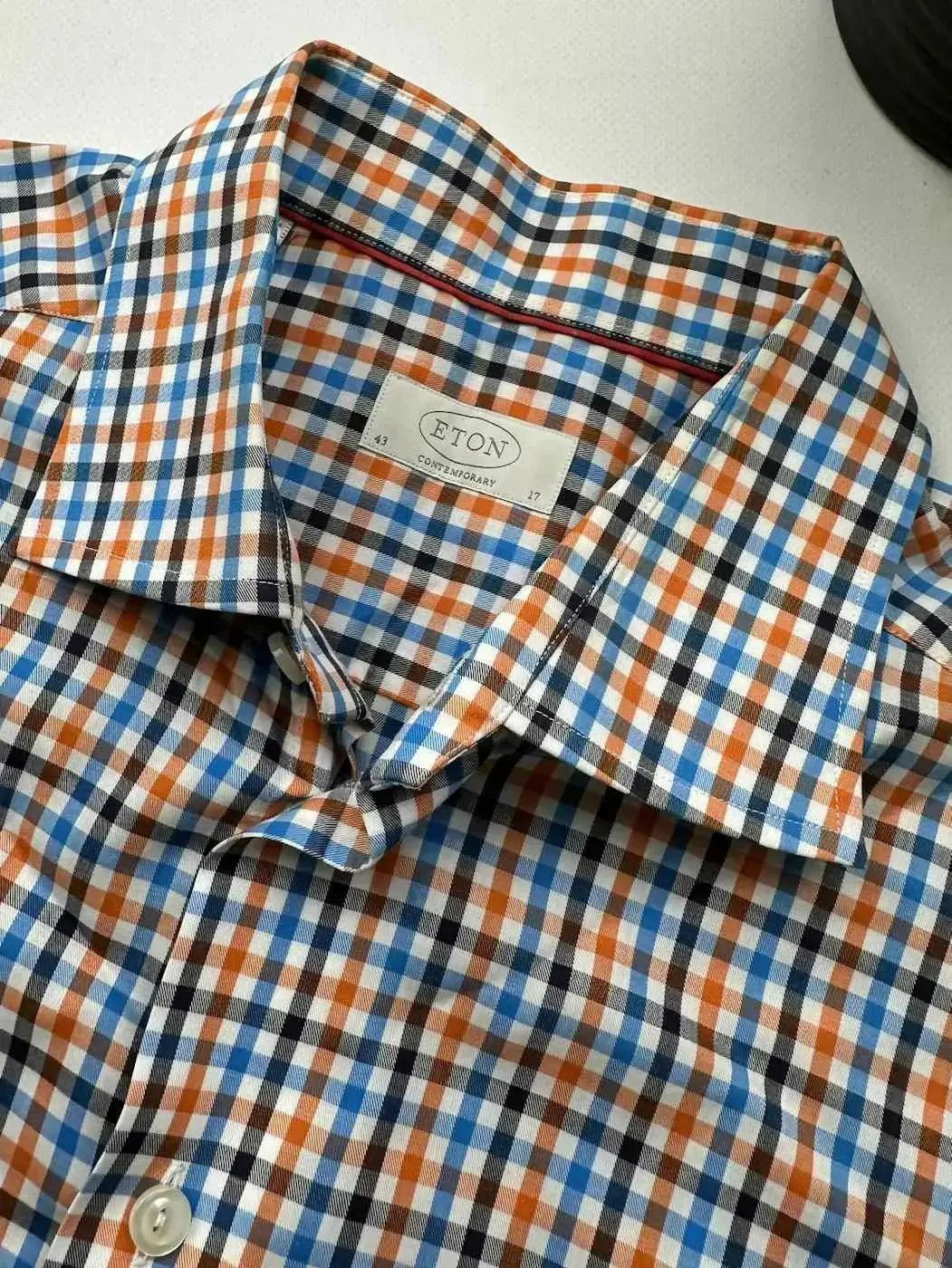 Eton Eton Shirt Long Sleeve (554) Size US XL / EU 56 / 4 - 4 Thumbnail