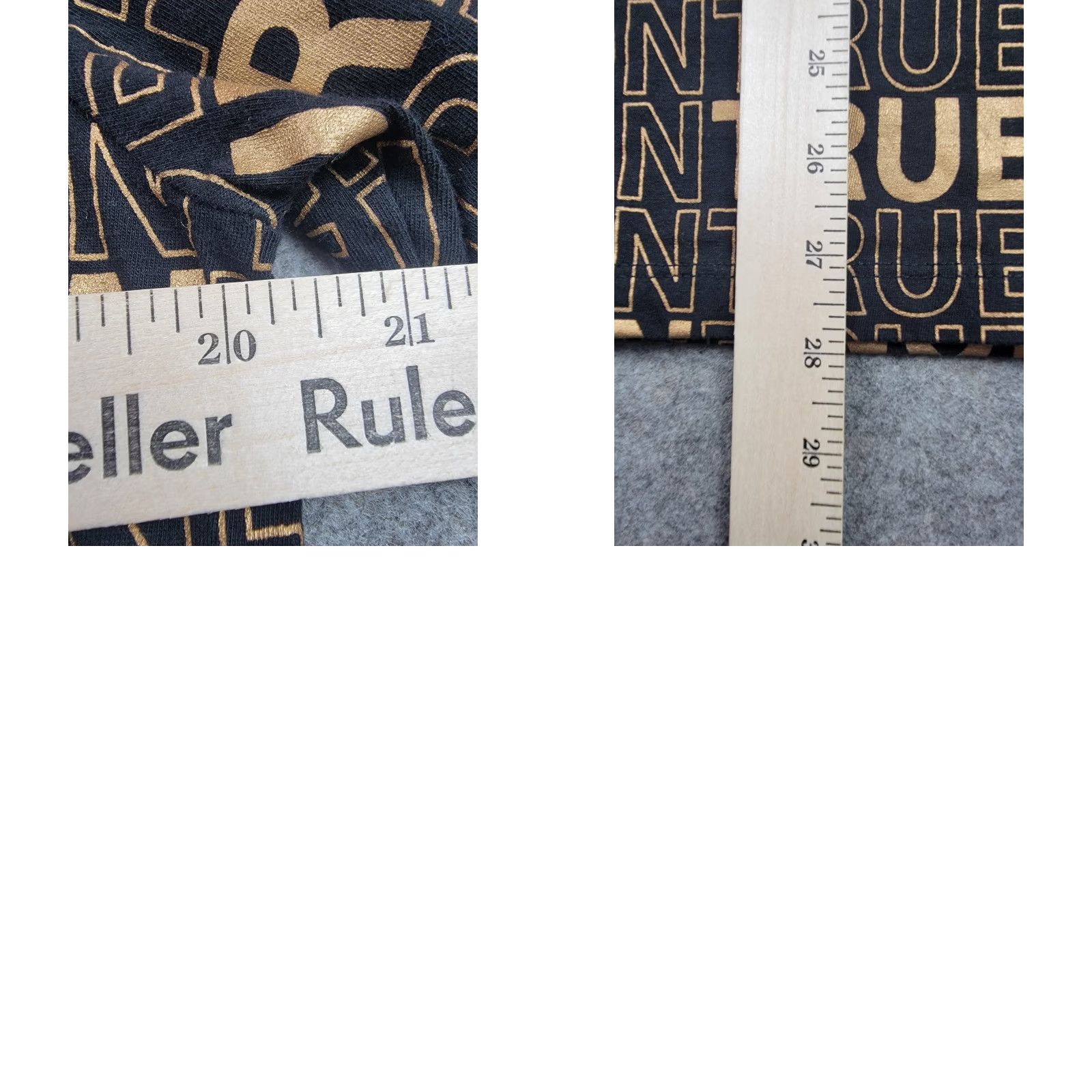 True Religion True Religion Shirt Mens Large Black Logo All Over Text Pullover Shirt Size US L / EU 52-54 / 3 - 8 Thumbnail