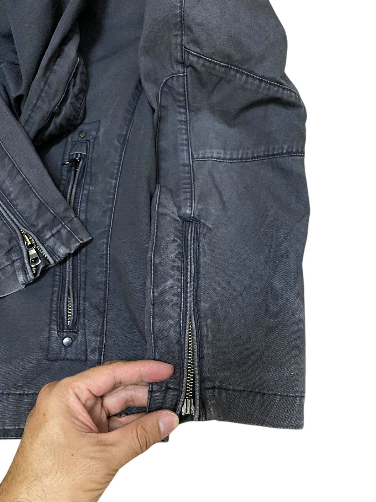 Uniqlo Rare‼️ Uniqlo military-style Hooded Skinny Fit Jacket Size US S / EU 44-46 / 1 - 7 Thumbnail