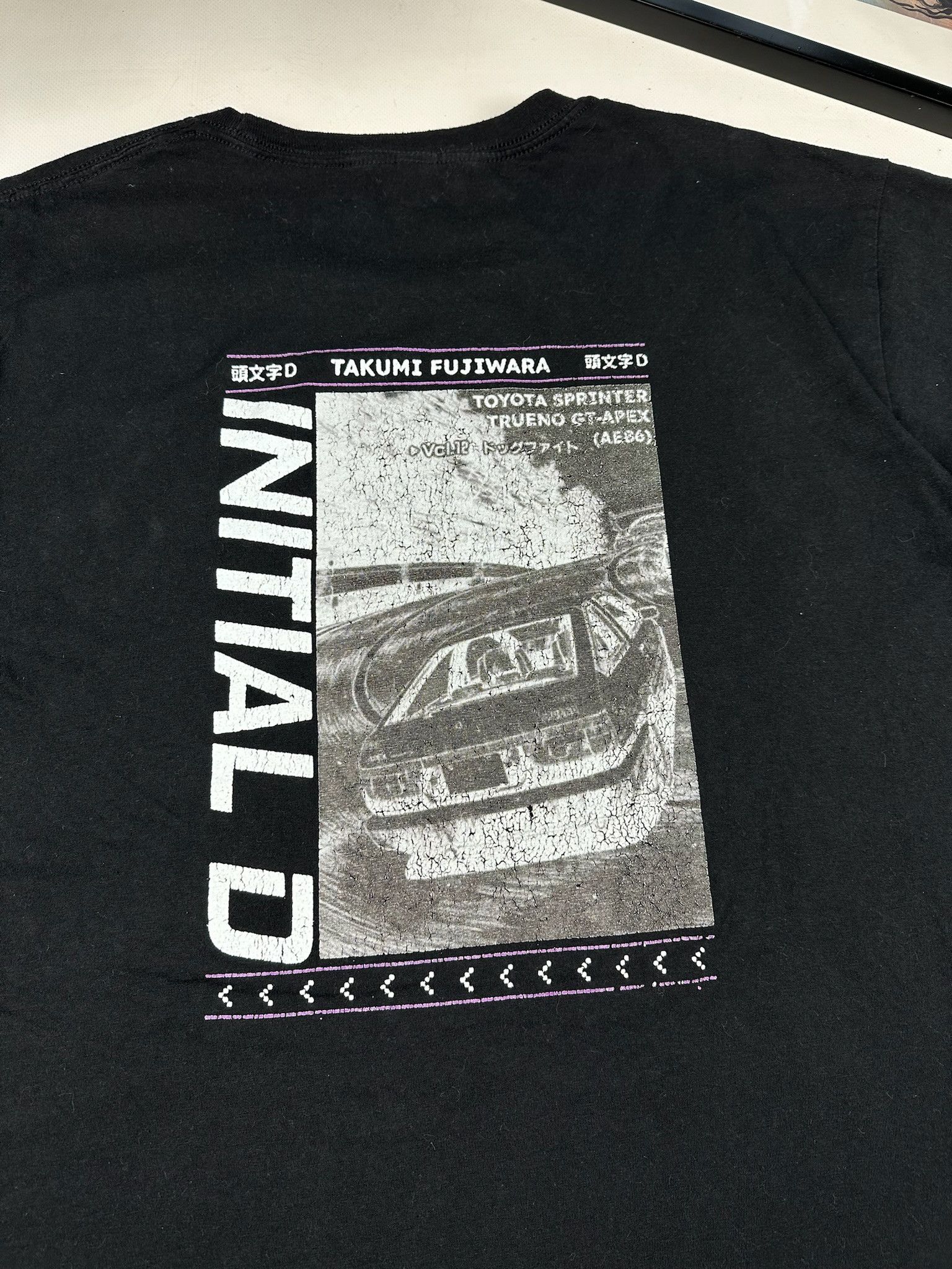 Anime Initial D manga series promo t shirt Size US XXL / EU 58 / 5 - 5 Thumbnail