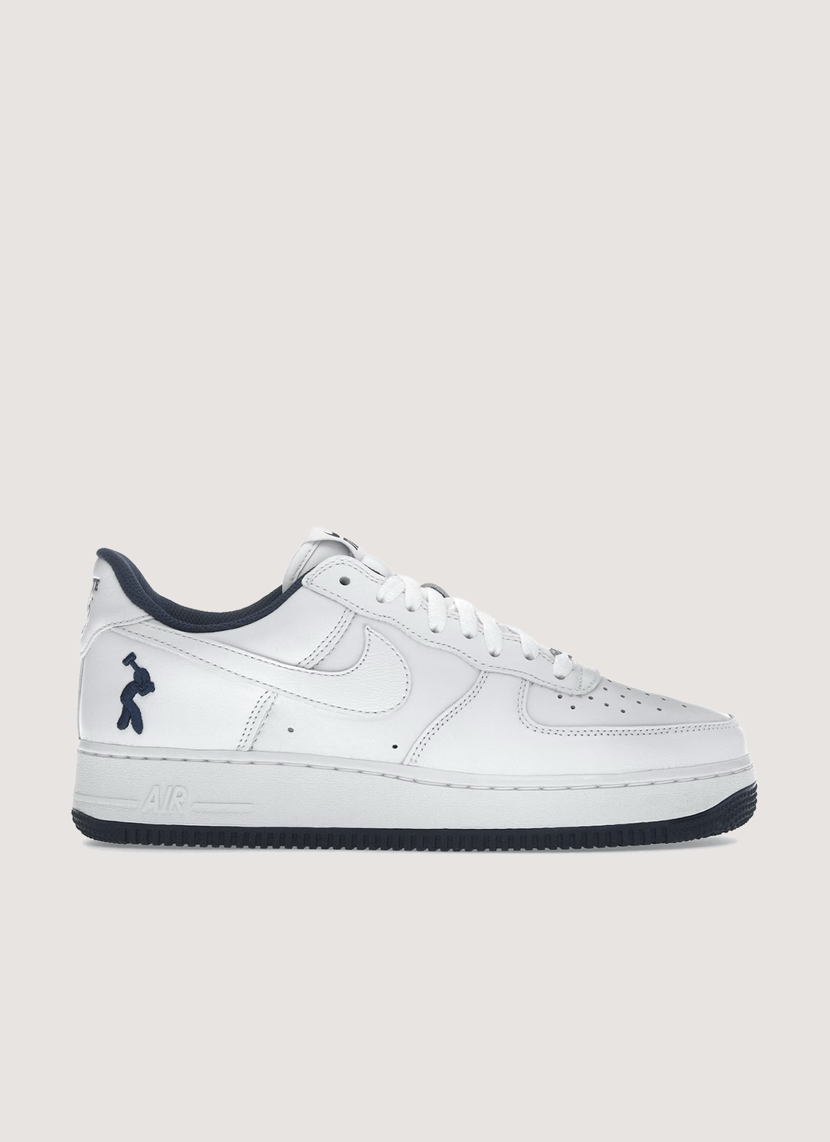 NAV Nike Lil Yatchy Air Force 1 Concrete Boys White Midnight y Size US 5 / EU 37 - 1 Thumbnail