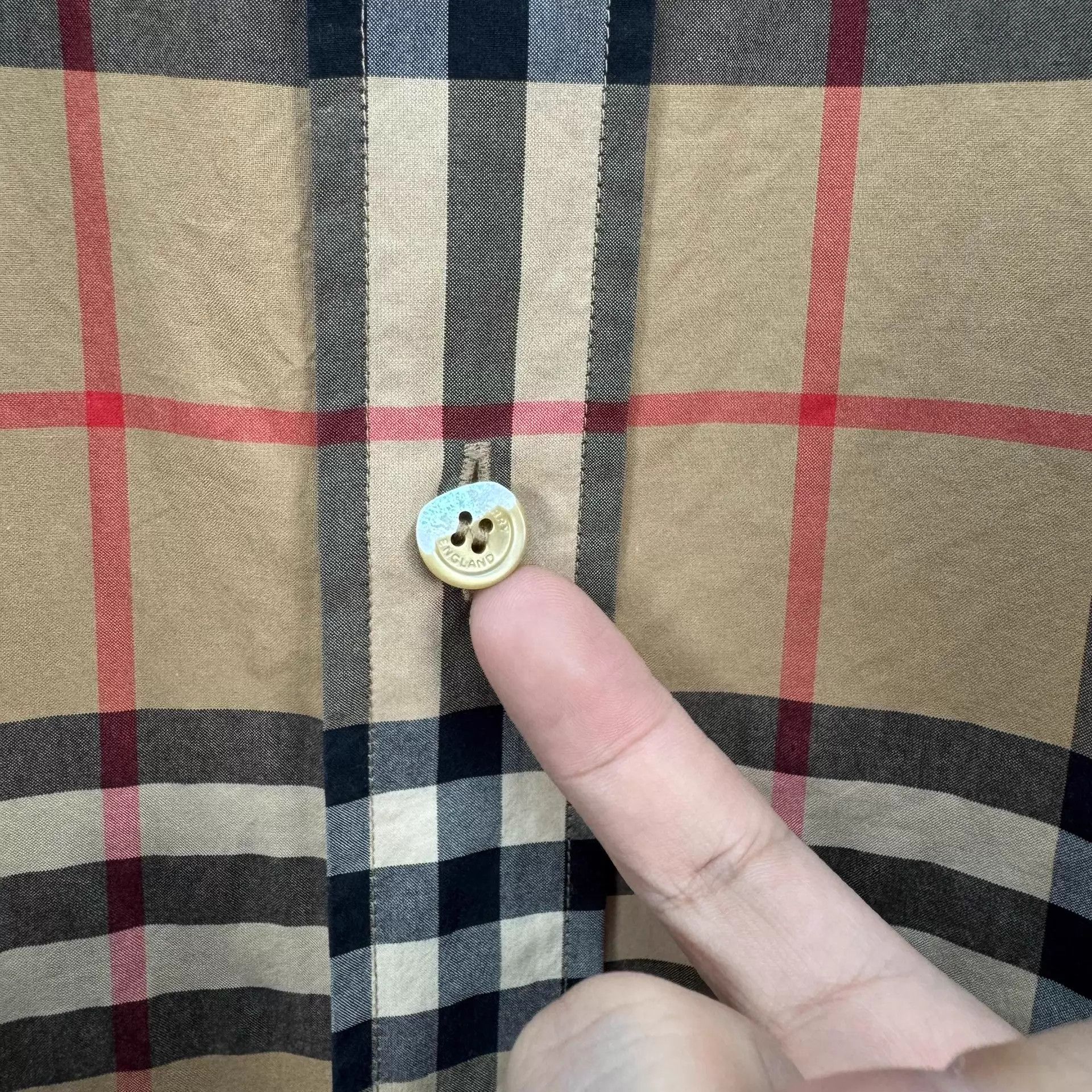 Burberry Burberry Iconic Check Shirt M 95 New KL11017 Size US M / EU 48-50 / 2 - 5 Thumbnail