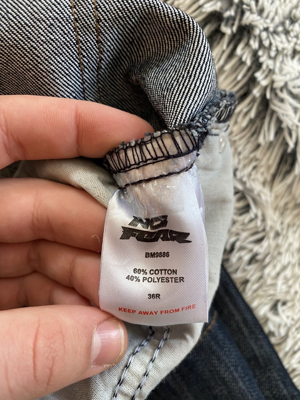 No Fear no fear denim pants Size US 36 / EU 52 - 4 Thumbnail