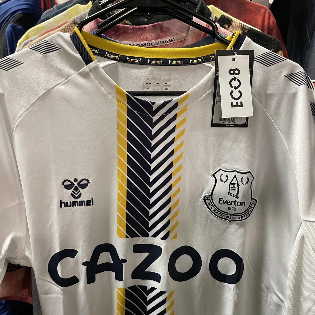 Hummel Everton 21-22 Third Shirt *BNWT* Size US L / EU 52-54 / 3 - 2 Thumbnail