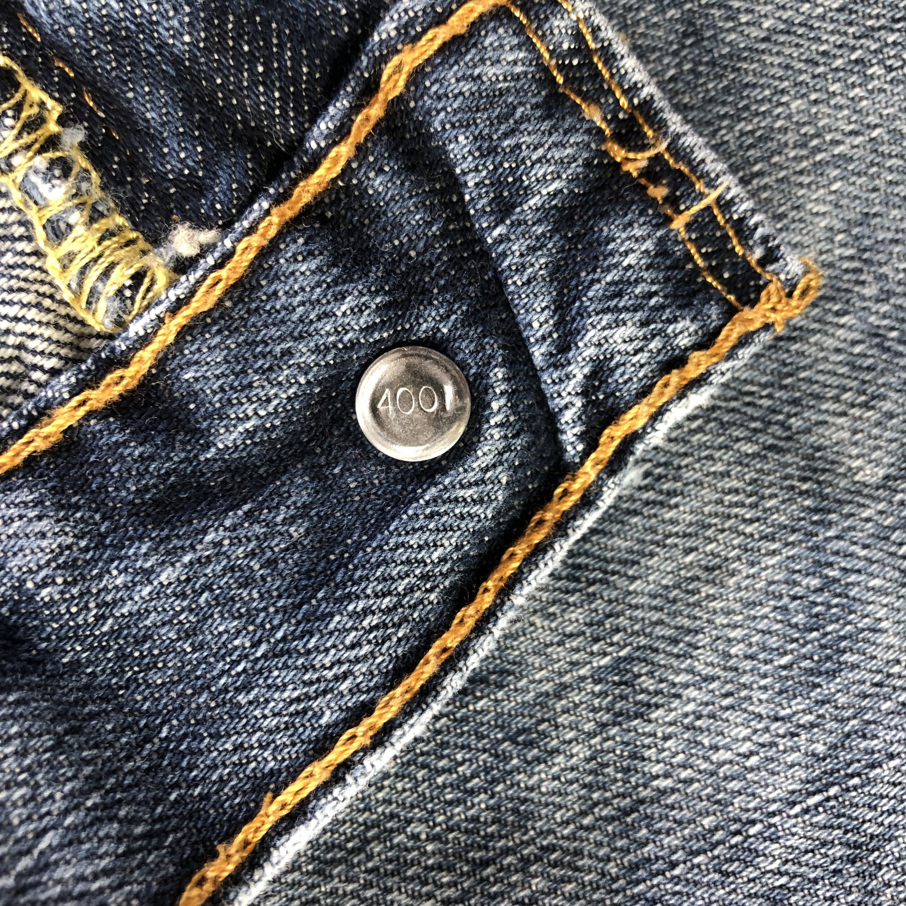 Levi's Vintage Blue Wash Levis 559 Jeans-J4522 Size US 31 - 10 Thumbnail