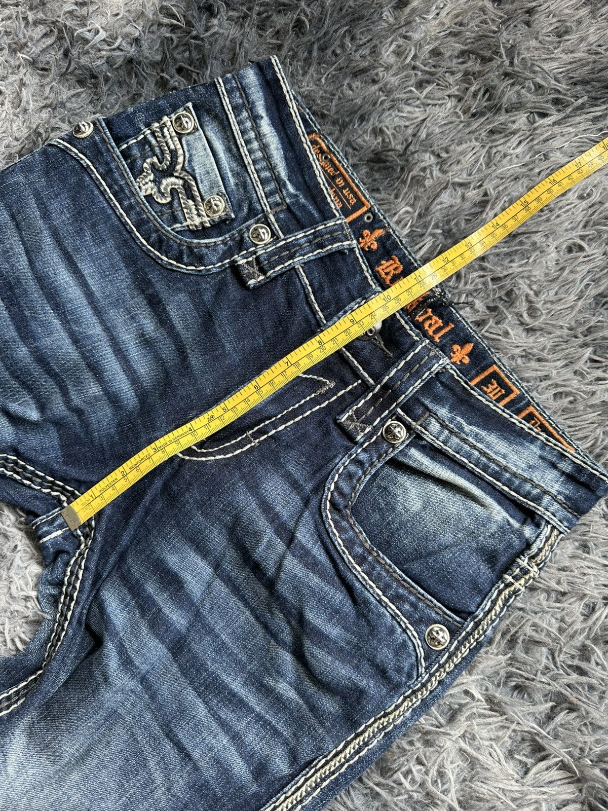 Rock Revival 00's Rock Revival stonewash jeans Size US 30 / EU 46 - 9 Thumbnail