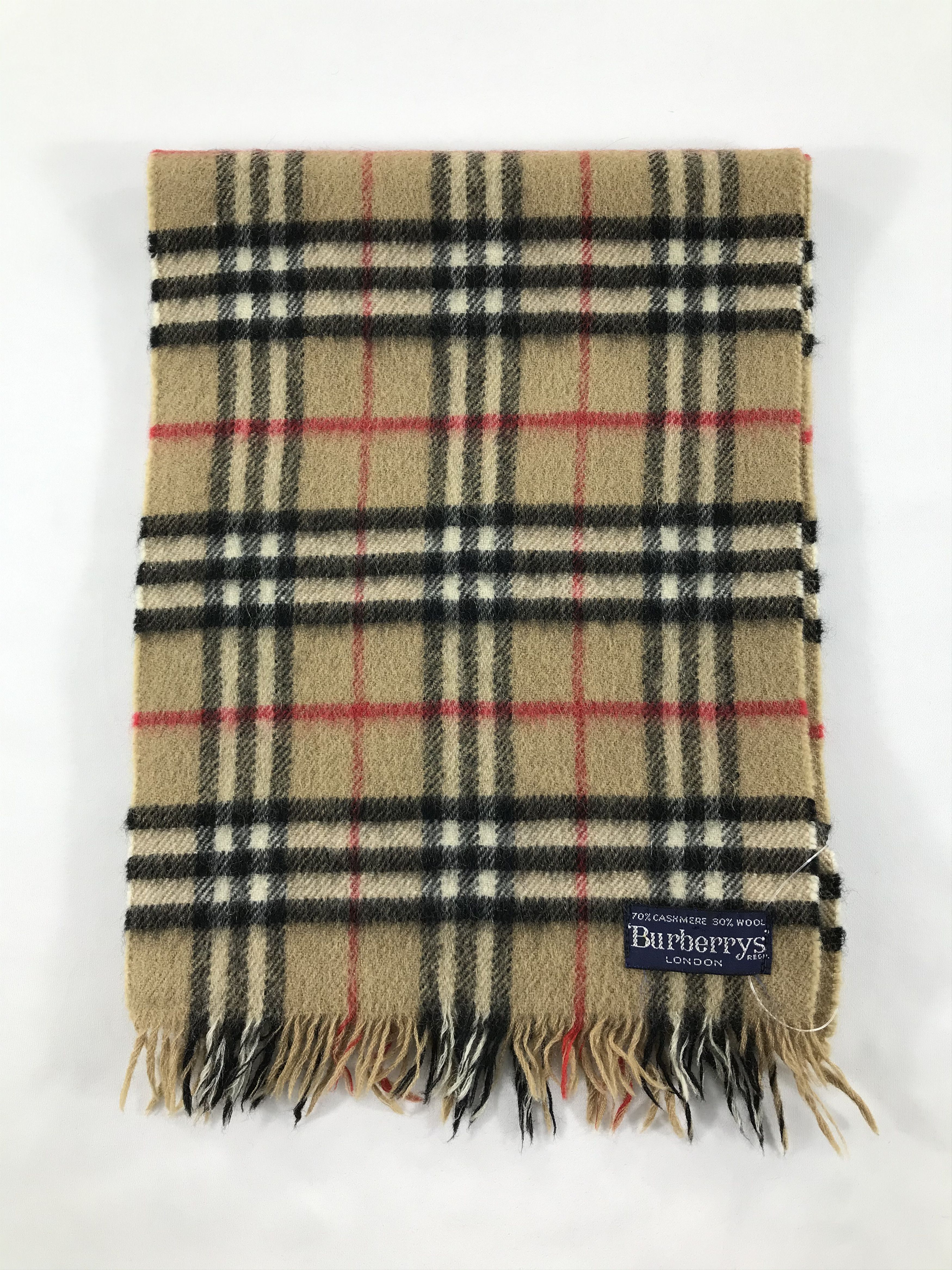 Burberry Vintage Burberry Scarf/Muffler/Neckwear MF1504 Size ONE SIZE - 2 Thumbnail