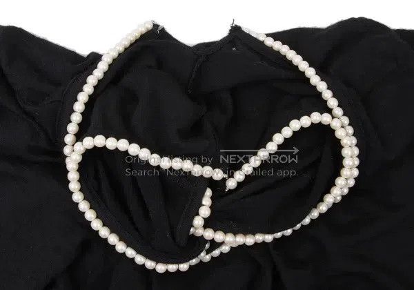 Comme des Garcons Comme Des Garcons Medium size Black vintage pearl top Size M / US 6-8 / IT 42-44 - 6 Thumbnail