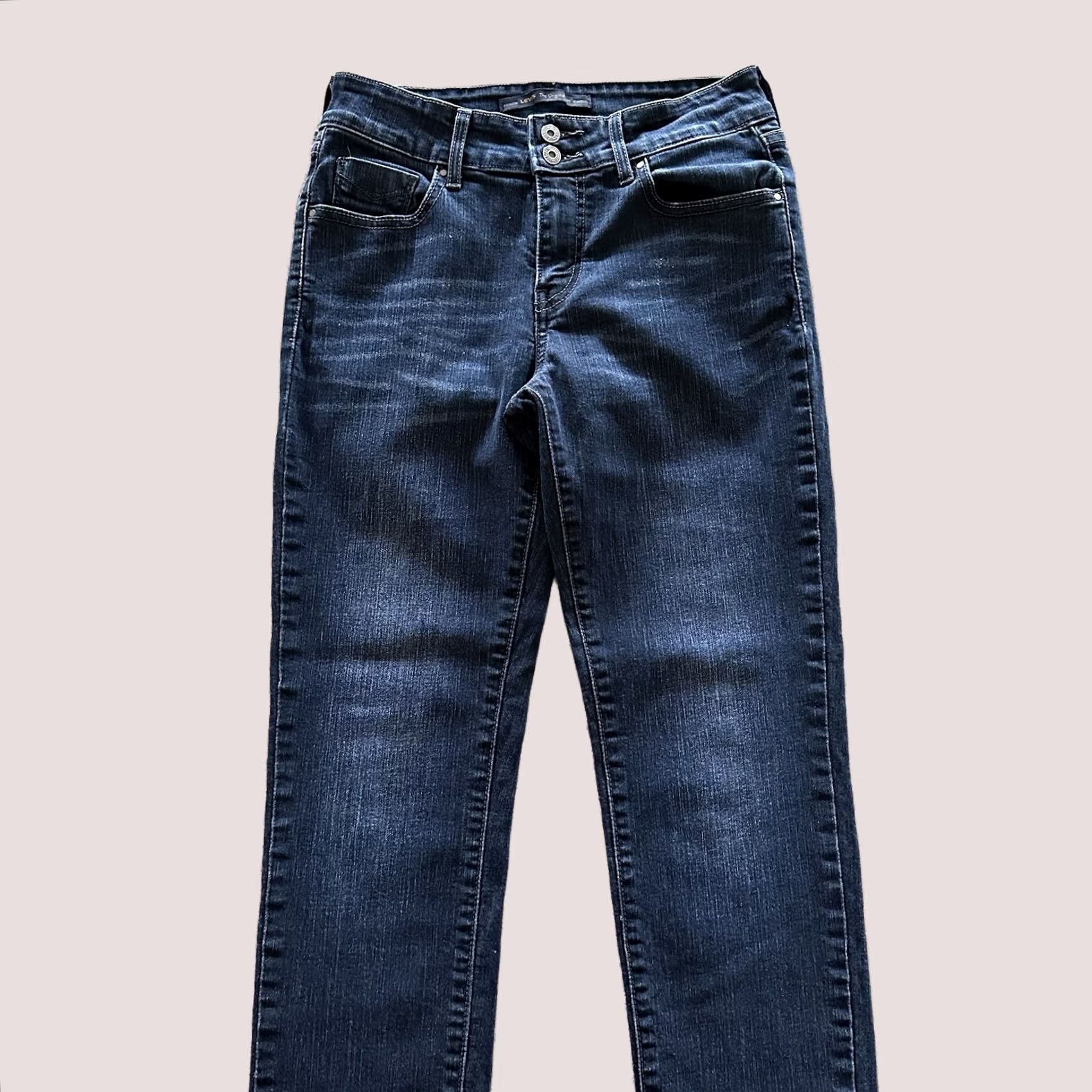 Levi's Levi’s Jeans Slim 5-Pocket Denim 6 Regular 28x27 Blue Mid Rise Womens XS-Plus? Size 28" / US 6 / IT 42 - 1 Thumbnail
