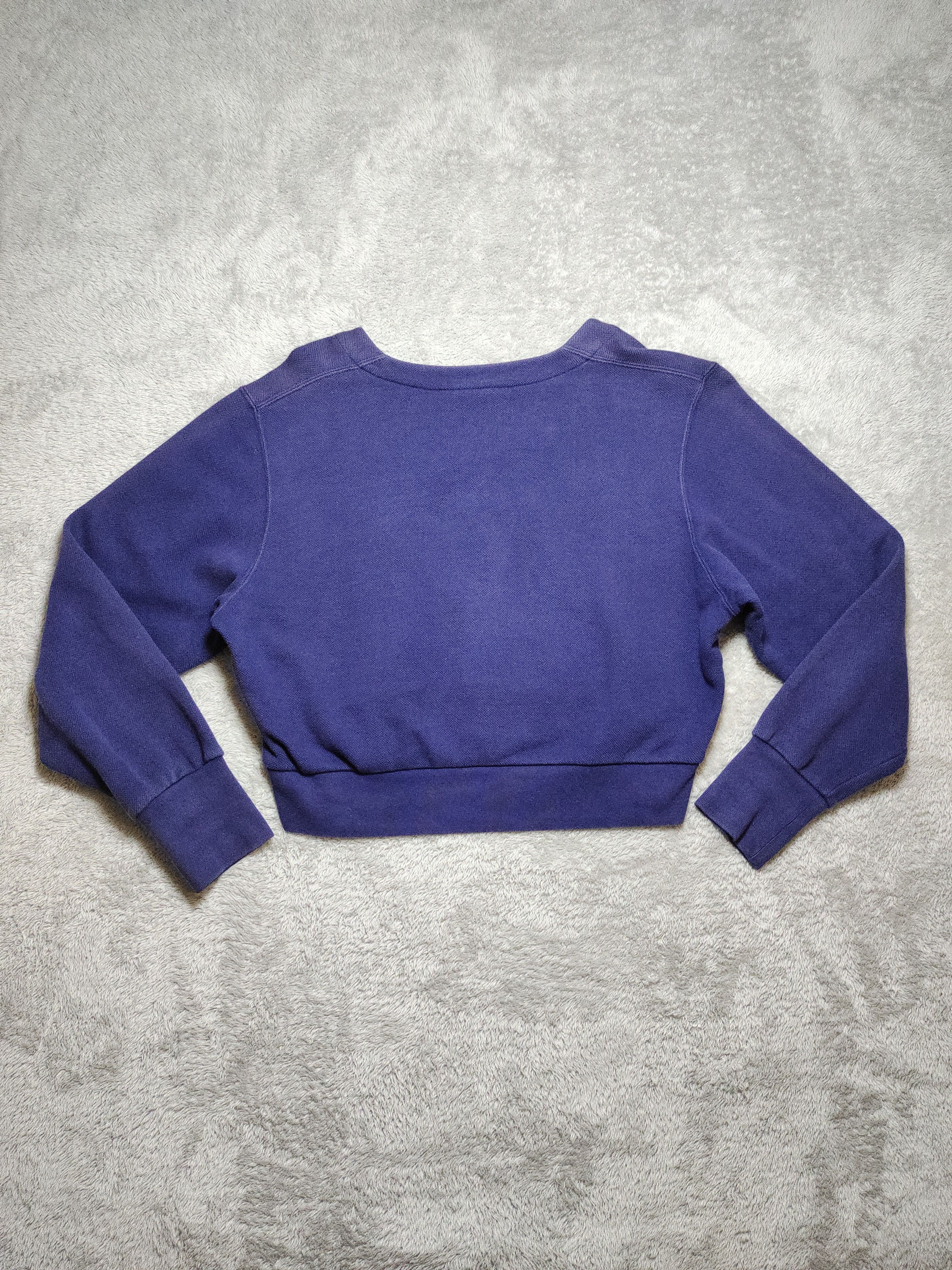Lacoste LACOSTE EXCLUSIVE EDITION NAVY CROPPED CARDIGAN Size XS / US 0-2 / IT 36-38 - 2 Thumbnail