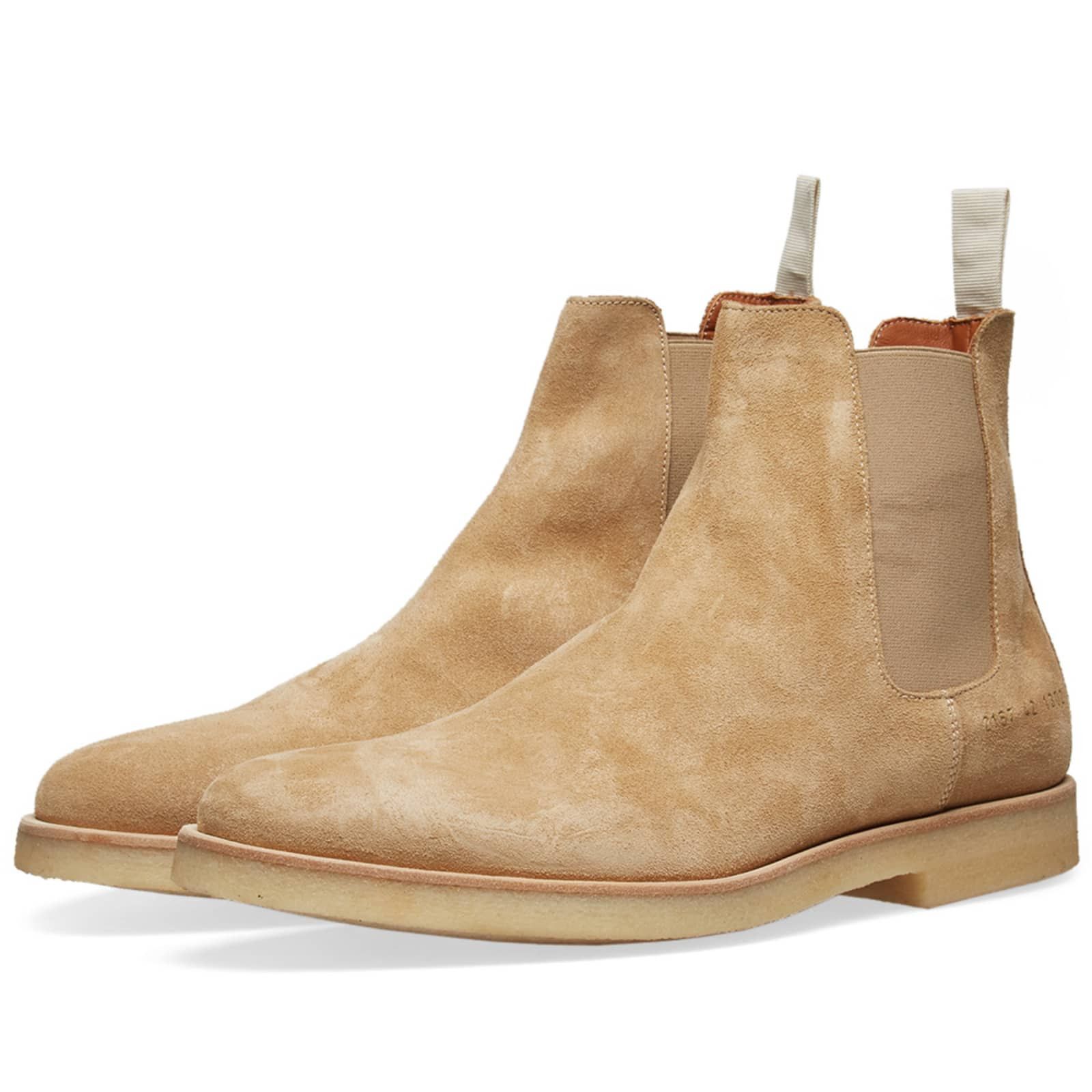 Common Projects COMMON PROJECTS CHELSA BOOT SUEDE TAN 2260 1302 US 8 EU 41 Size US 8 / EU 41 - 1 Thumbnail