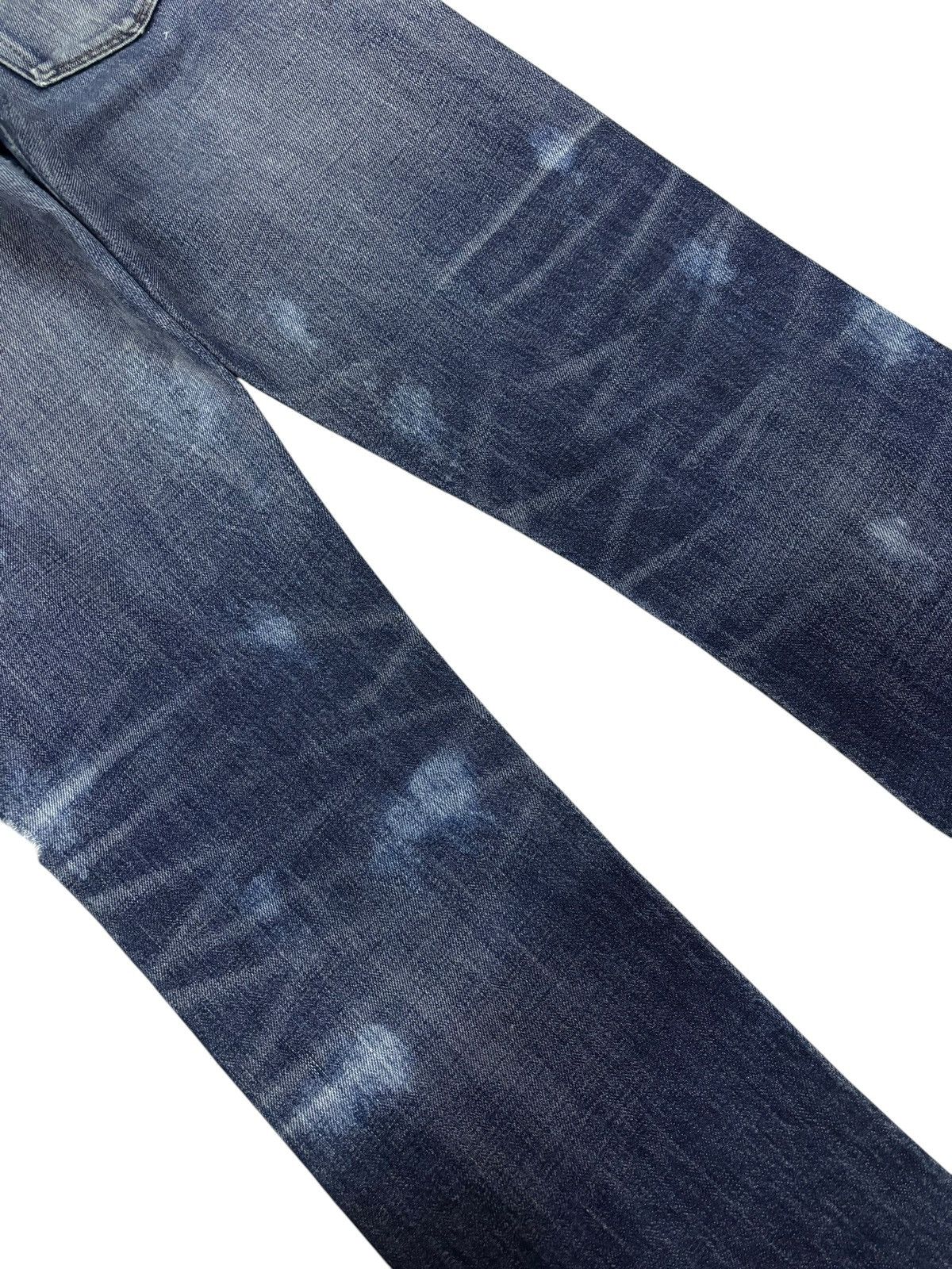 If Six Was Nine × Japanese Brand 90s Vtg RNA Alternative Distressed Faded Splash Jeans Size US 29 - 6 Thumbnail