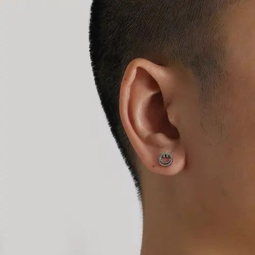 Designer × Vintage Retro punk earrings Size ONE SIZE - 1 Thumbnail