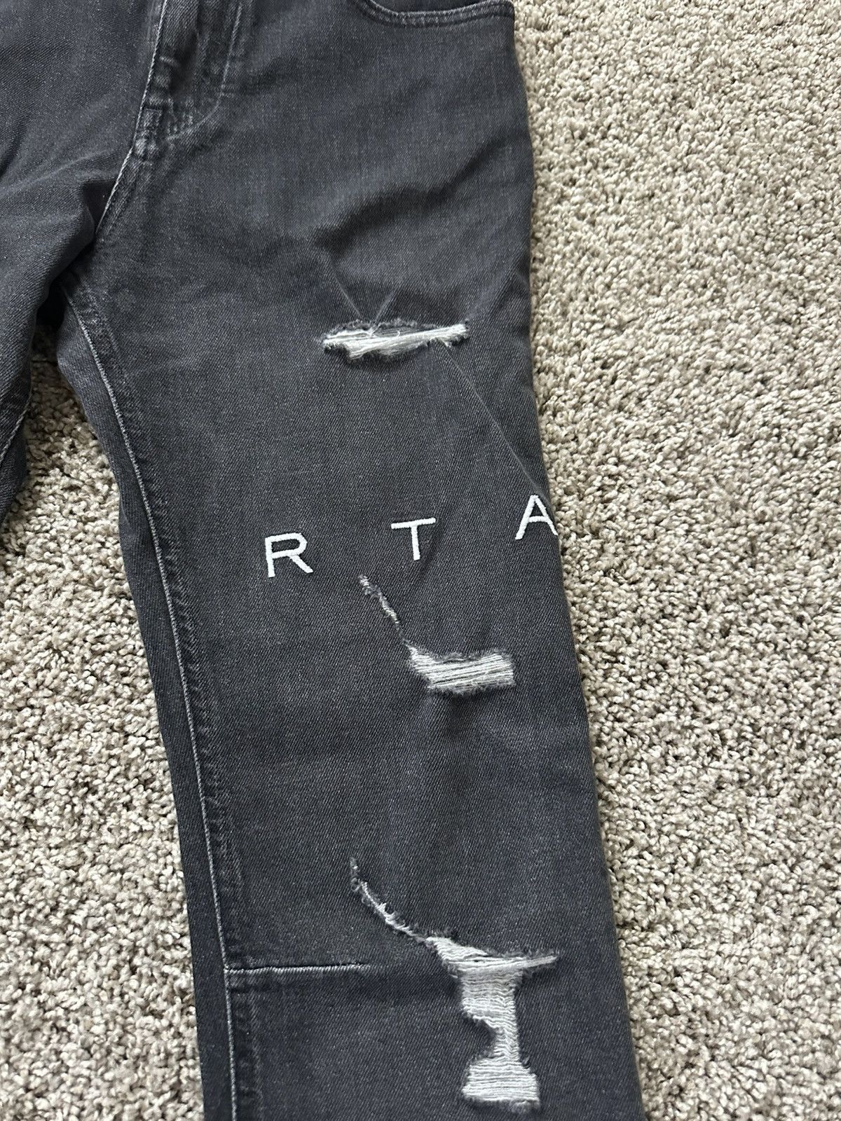 Rta Slim Jean | Black Savanna Size US 29 - 2 Thumbnail