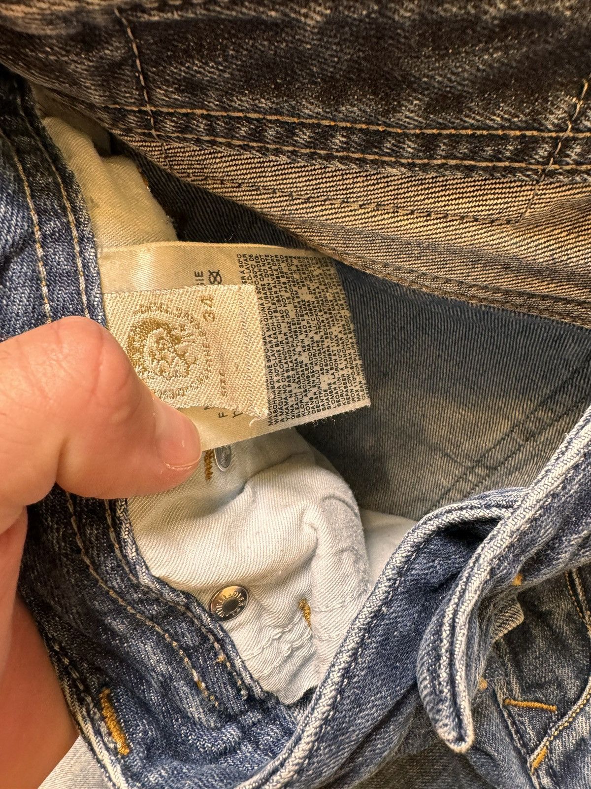 Diesel Vintage pants Diesel y2k denim baggy Japan style Size US 34 / EU 50 - 5 Thumbnail