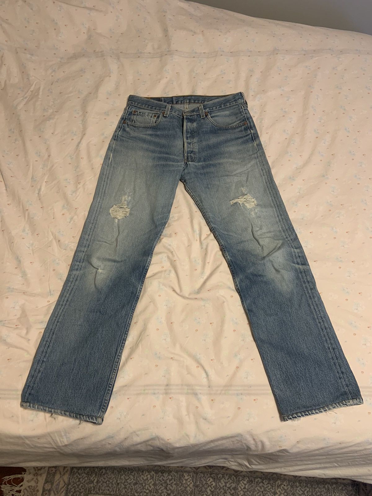 image of Levis Levi’S 501 Made In Usa 33 Vintage 1986-1991 in Blue, Men's