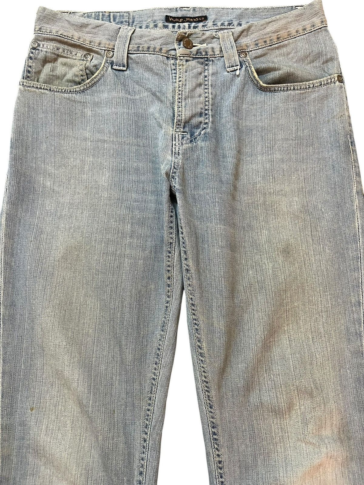 Nudie Jeans Vintage Nudie Faded Button Fly Denim Size US 31 - 2 Thumbnail