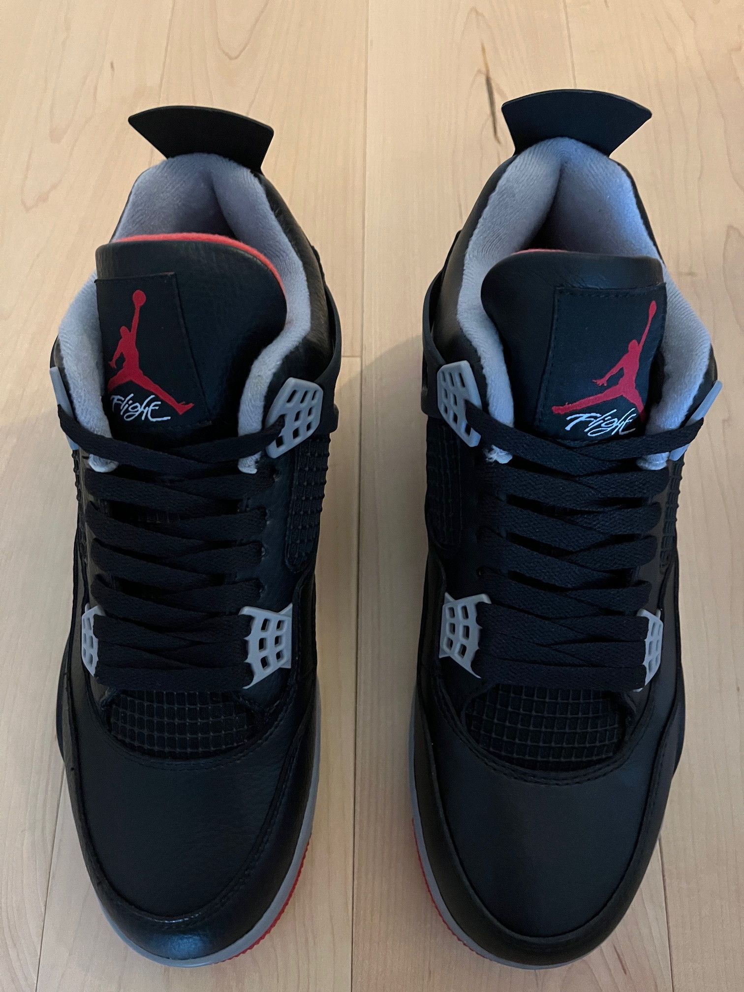 Jordan Brand Nike Jordan 4 Bred Reimagined Size 11 FV5029-006 Size US 11 / EU 44 - 3 Thumbnail