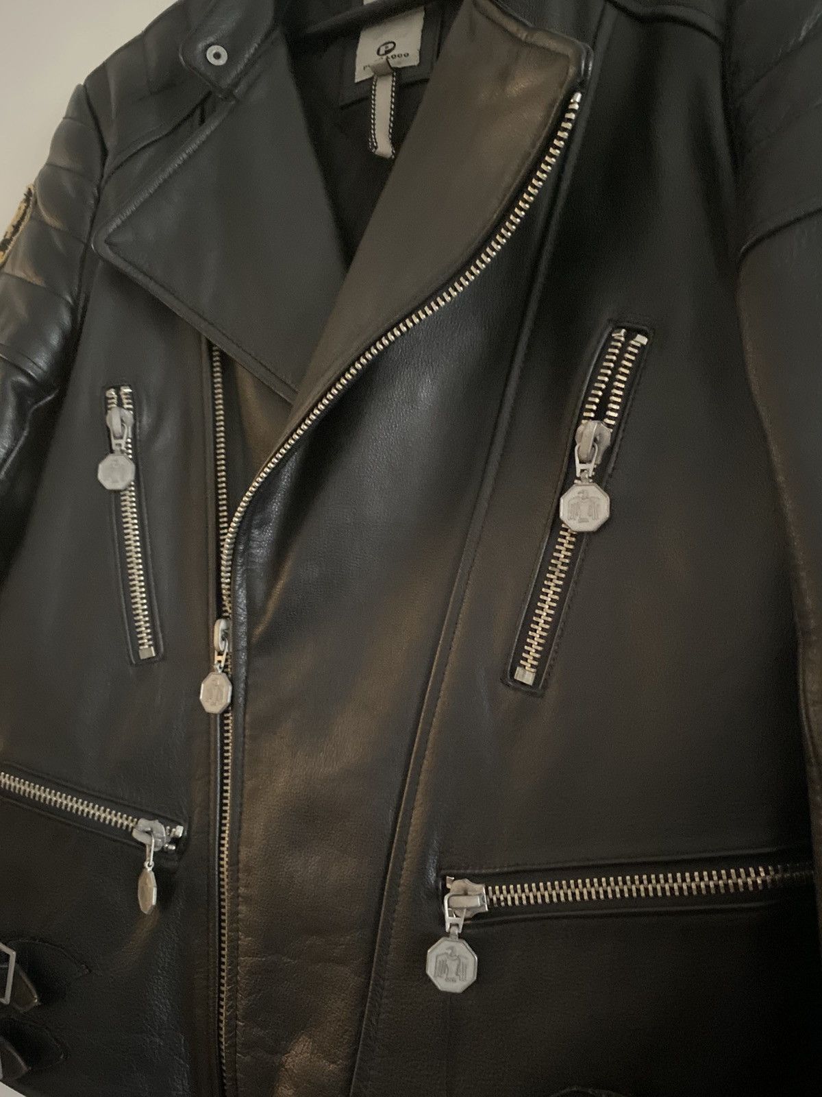 Other Poco Loco 100% Leather Jacket Size US M / EU 48-50 / 2 - 5 Thumbnail
