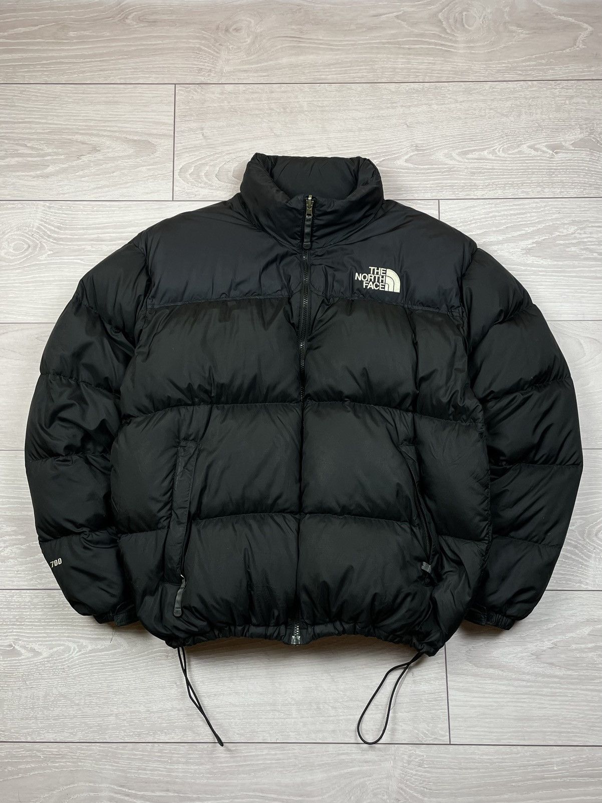 image of Outdoor Life x The North Face Vintage The North Face Retro Nuptse Puffer Jacket 700 in Black (Size 