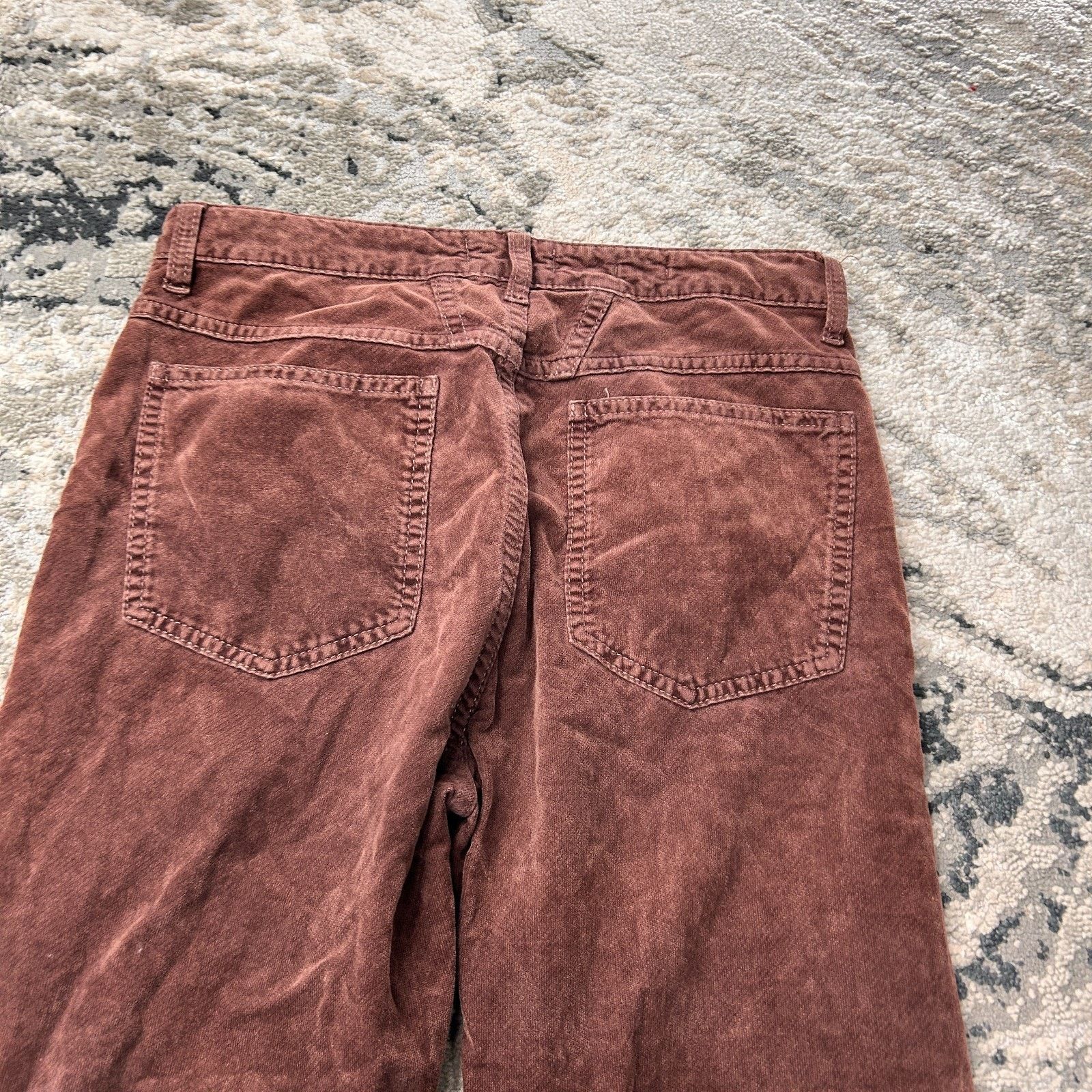 CLOSED Closed Corduroy Pants Womens 27 Brown Slightly Flared Leg Size 27" / US 4 / IT 40 - 3 Thumbnail