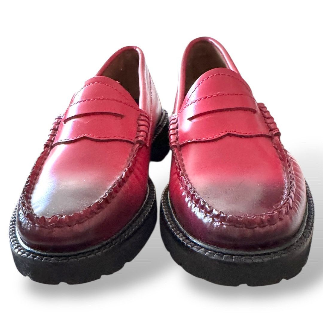G.H. Bass & Co. G.H. Bass Whitney Candy Lug Weejun Penny Loafers Pink Ombre Size US 5.5 / IT 35.5 - 4 Thumbnail