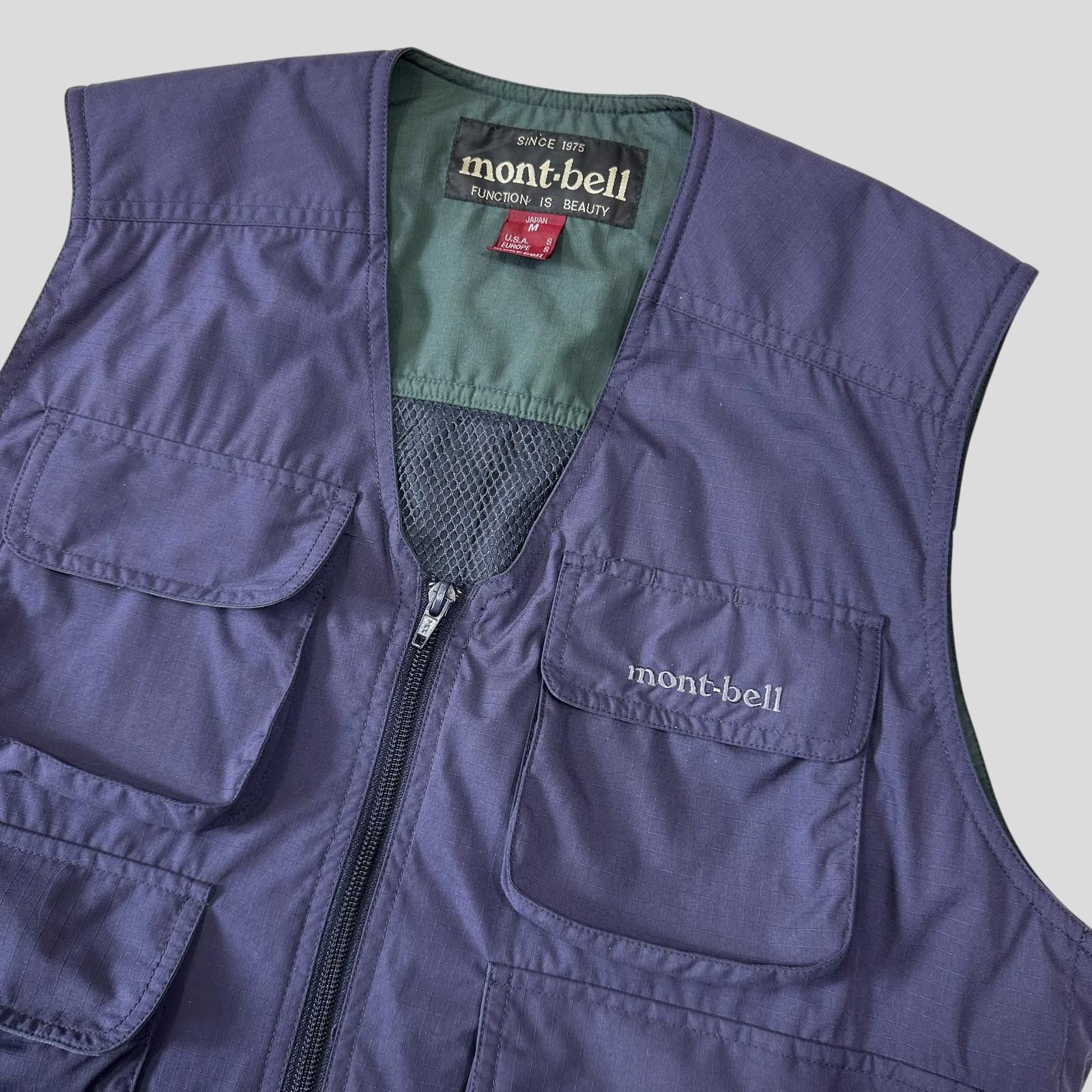 Montbell Montbell 00’s Multipocket Ripstop Nylon Utility Vest - S Size US S / EU 44-46 / 1 - 2 Thumbnail