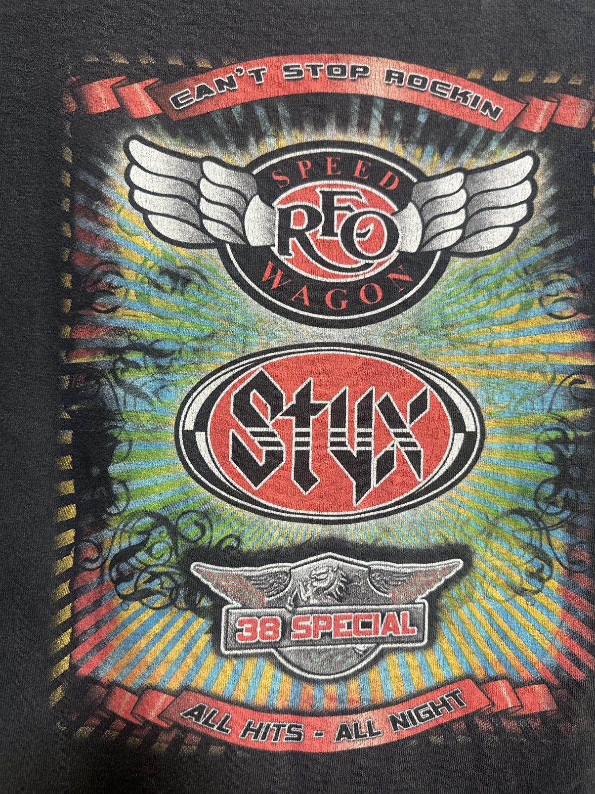 Band Tees Vintage Stix 38 Special Band Tour Faded Tee Size US M / EU 48-50 / 2 - 2 Thumbnail