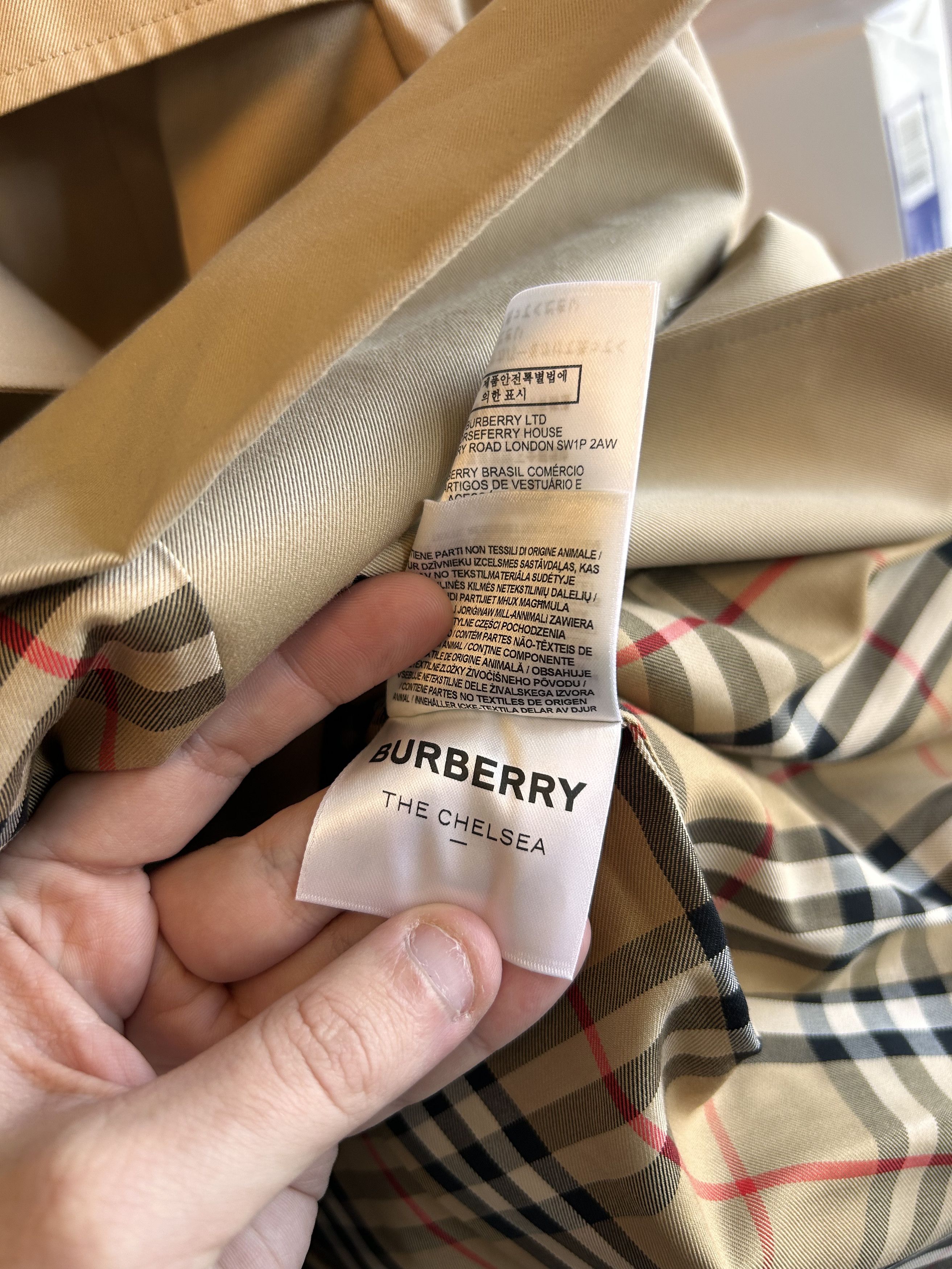Burberry Burberry The Chelsea Check Trench Coat Size S / US 4 / IT 40 - 11 Thumbnail