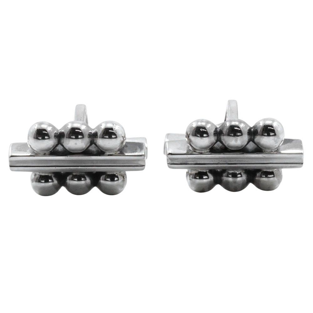 Other Other Georg Jensen #61 Silver 925 Cufflinks Metal Cufflinks 61 DUTY FREE for USA Size ONE SIZE - 1 Thumbnail