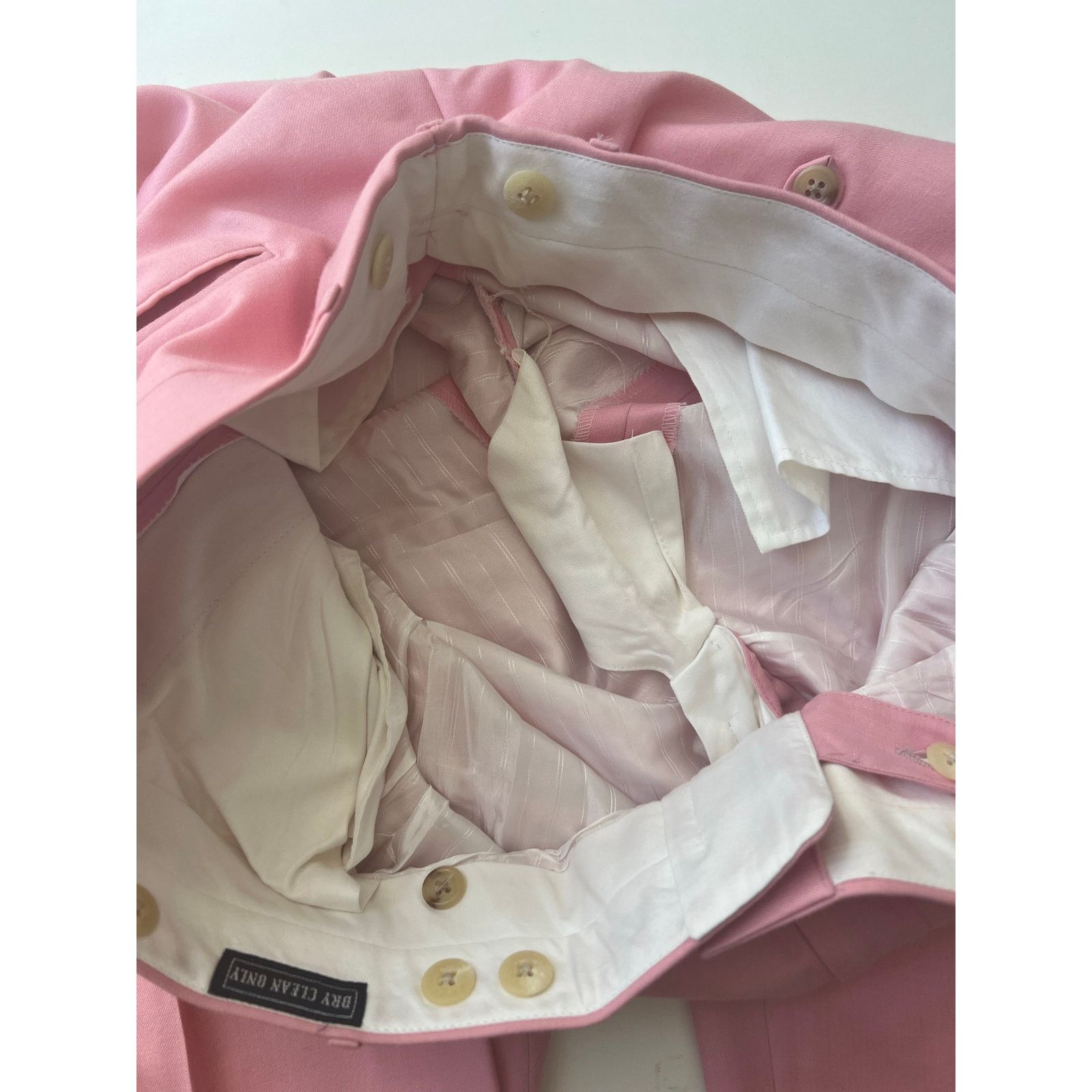 Polo Ralph Lauren Ralph Lauren Polo Made in Italy Pink Cashmere Dress Pants Size US 36 / EU 52 - 12 Thumbnail