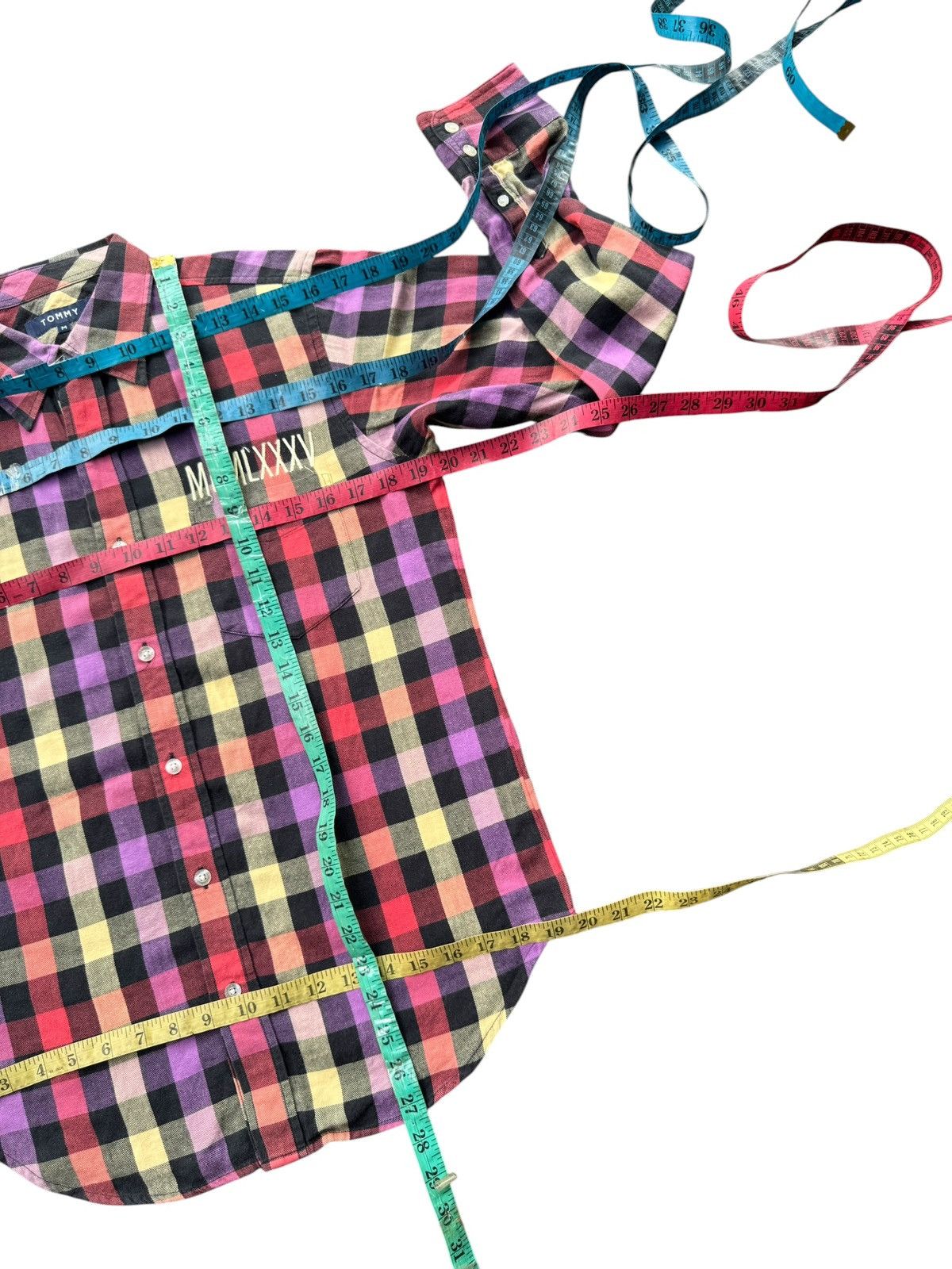 Tommy Hilfiger Tommy Checkered Shirt Size US M / EU 48-50 / 2 - 7 Thumbnail