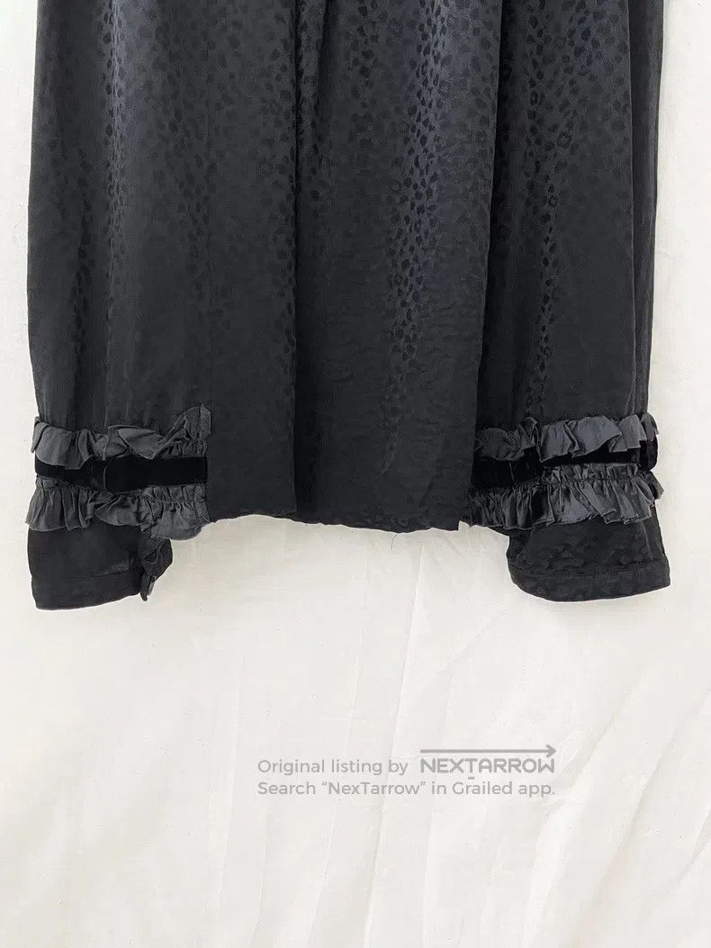 Comme des Garcons Comme Des Garcons size S Dark pattern low-rise gathered la Size 23" - 8 Thumbnail