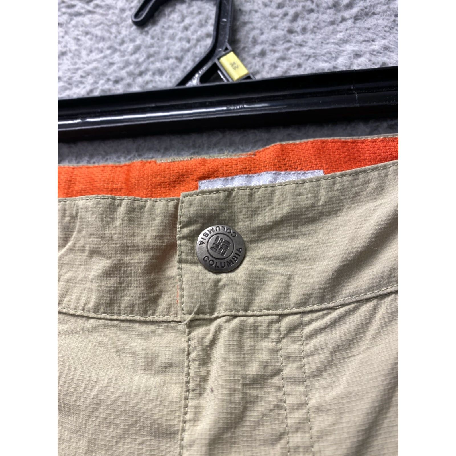 Vintage Columbia Pants Mens Size 40x32 Cargo Regular Straight Khaki Ginger Insect Repellent Nature Outdoors Size US 40 / EU 56 - 2 Thumbnail