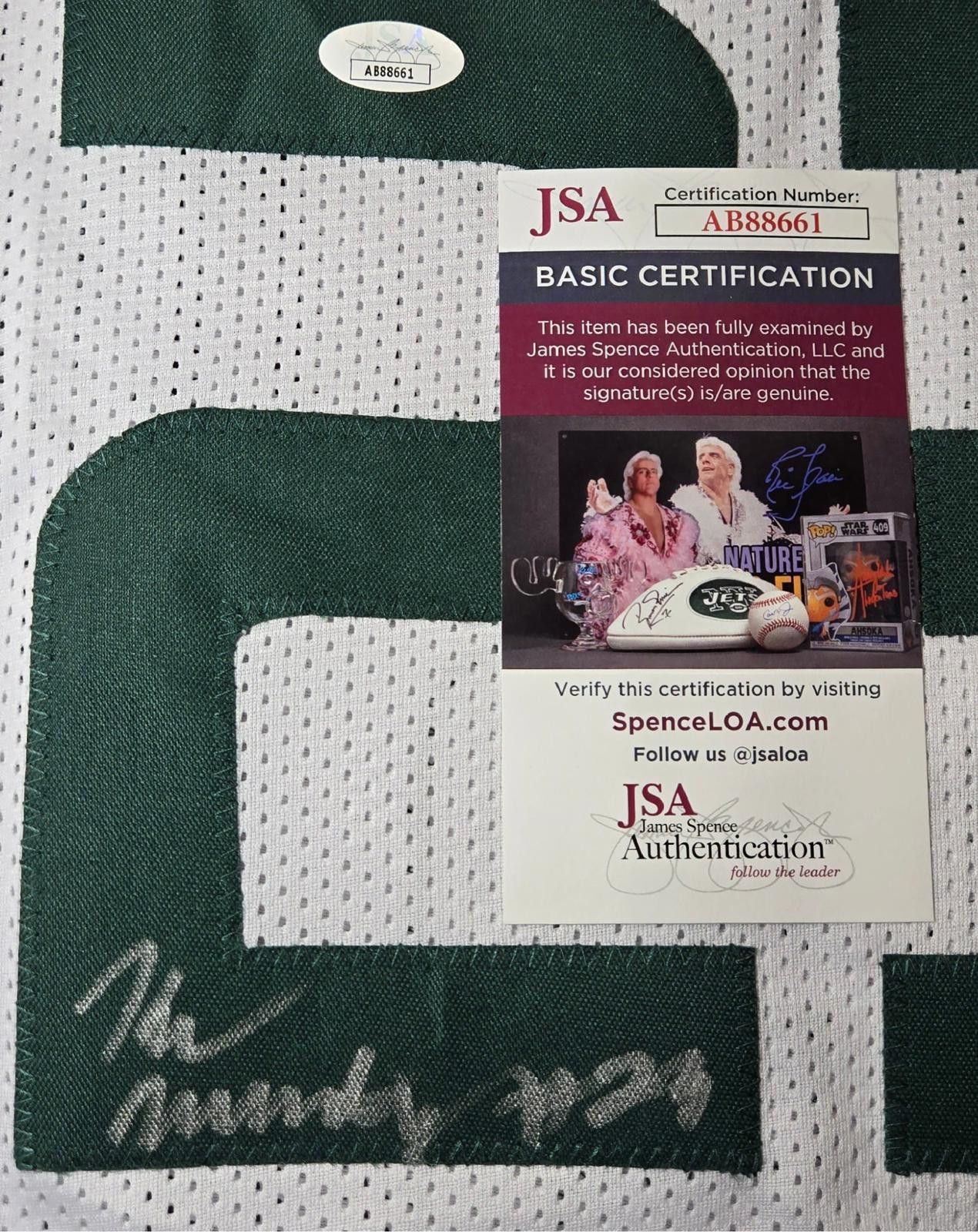 Other Kameron McGusty Hurricanes Signed Basketball Jersey coa Size ONE SIZE - 3 Thumbnail