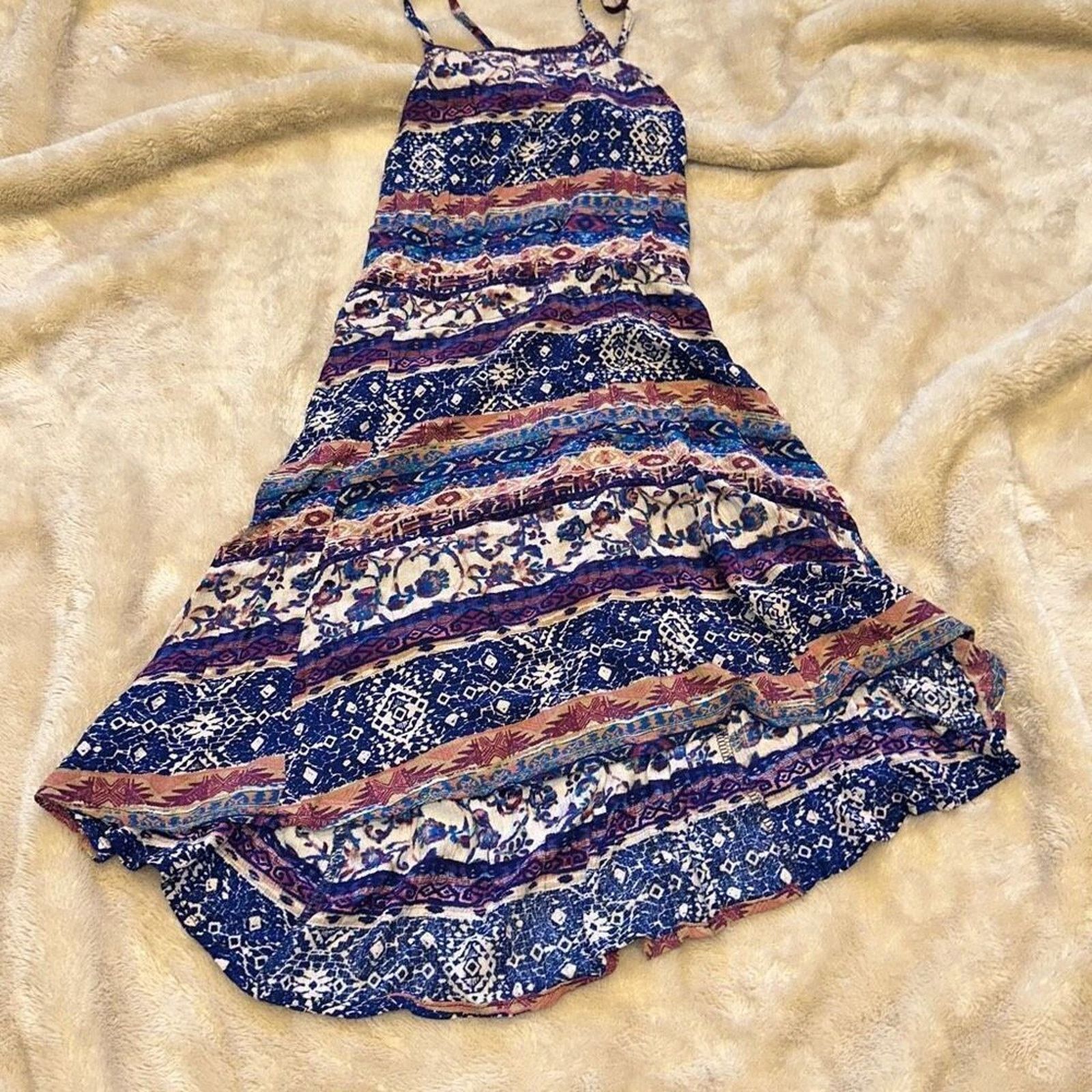 Other LA Hearts Bohemian Open Back Dress | Sz M Size M / US 6-8 / IT 42-44 - 2 Thumbnail
