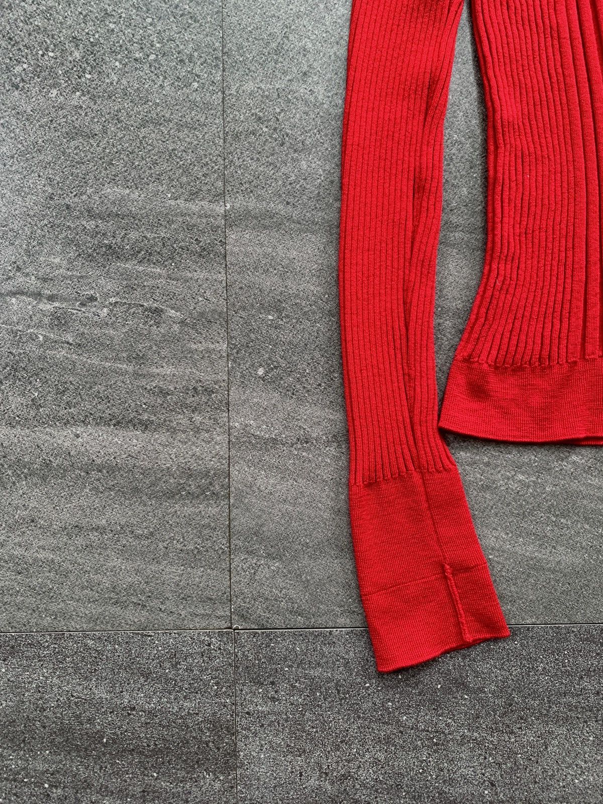 Maison Margiela FREE TAX! Line 4 Wool Ribbed Knit Sweater Size S / US 4 / IT 40 - 3 Thumbnail