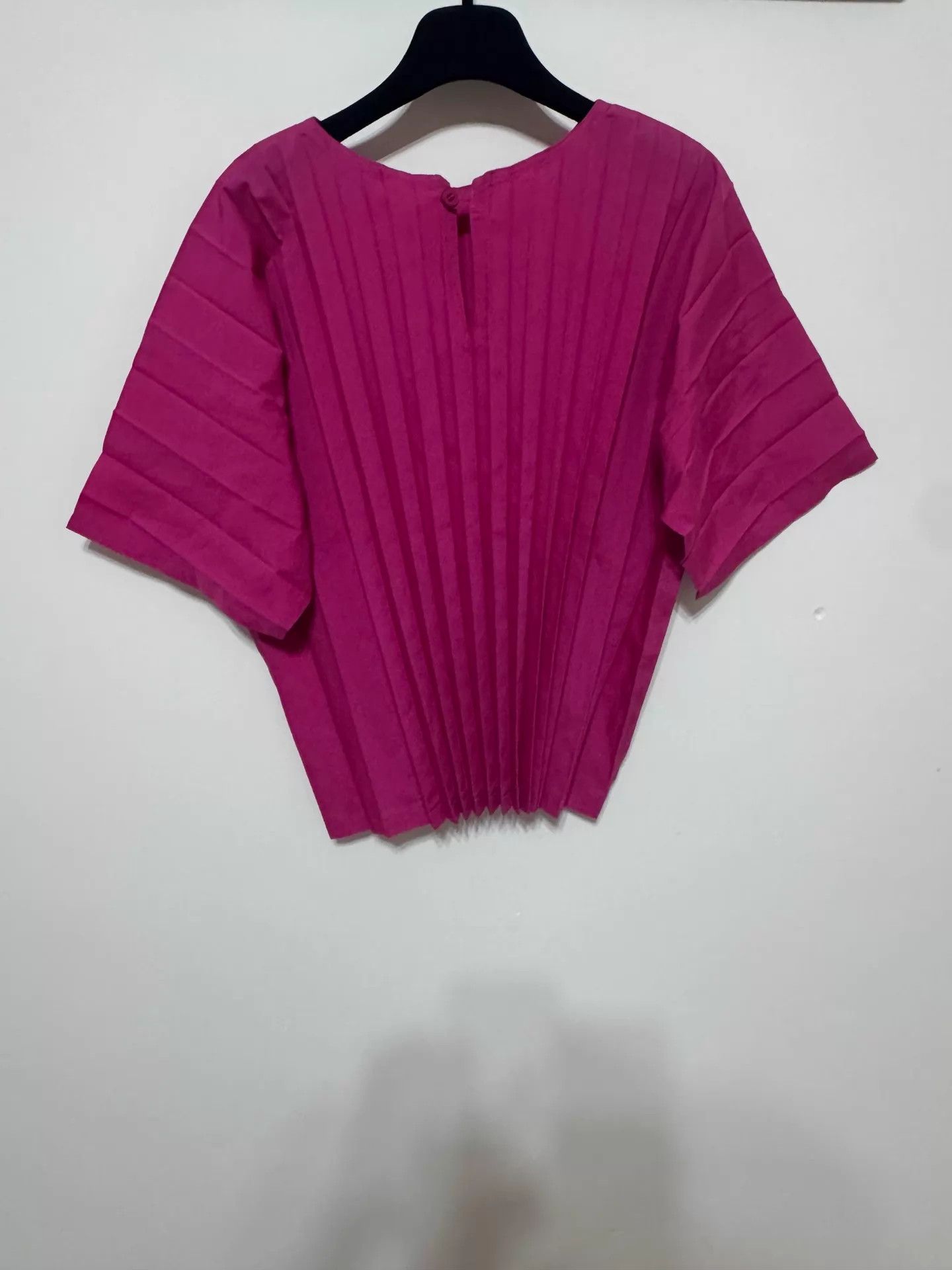 Issey Miyake Me Pink Origami Short-Sleeve Top One Size main image 0