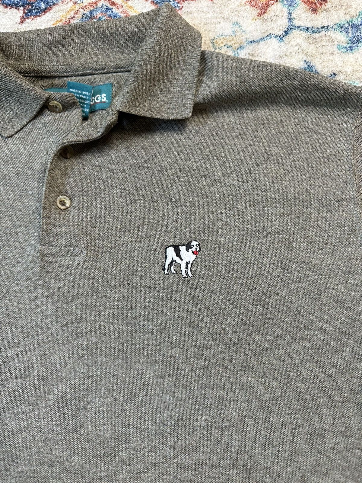 Vintage Vintage Big Dogs Logo Polo Shirt Large Size US L / EU 52-54 / 3 - 4 Thumbnail