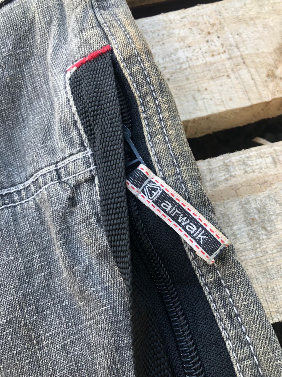 Airwalk Vintage Airwalk Denim Cargo Pants Size US 30 / EU 46 - 6 Thumbnail