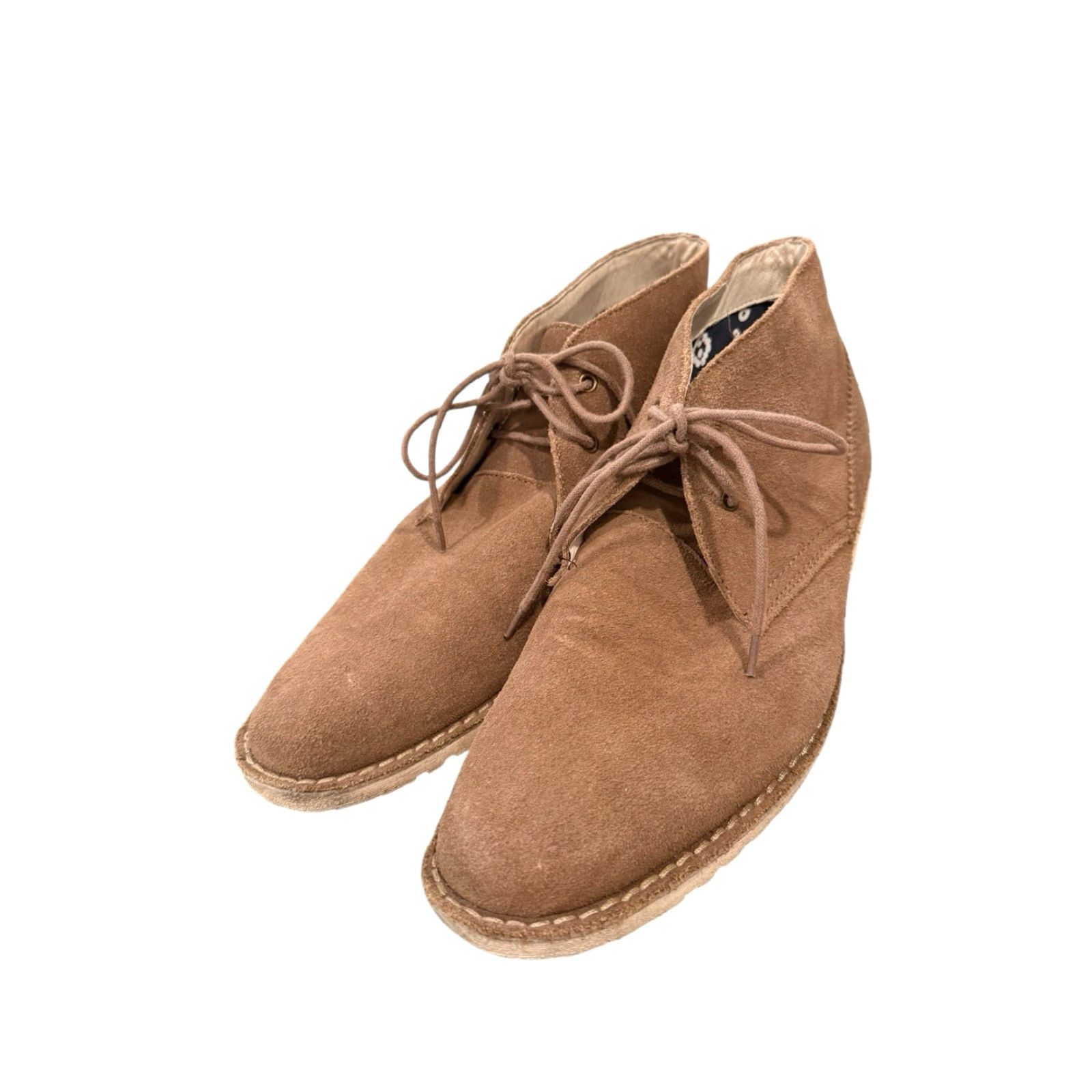 Original Penguin Original Penguin Men's Ankle Chukka Boots 9.5 Beige Suede Birdie Lite Size US 10 / EU 43 - 2 Thumbnail