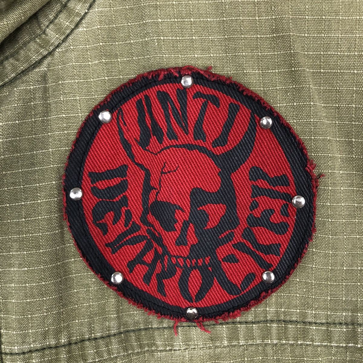Japanese Brand 🔥Here There Chore Jacket Punk Design Distressed Style Size US M / EU 48-50 / 2 - 13 Thumbnail