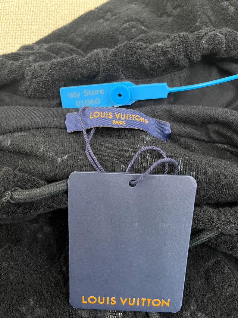 Louis Vuitton Louis Vuitton Solid Terry chain hooded sweatshirt Size US S / EU 44-46 / 1 - 5 Thumbnail