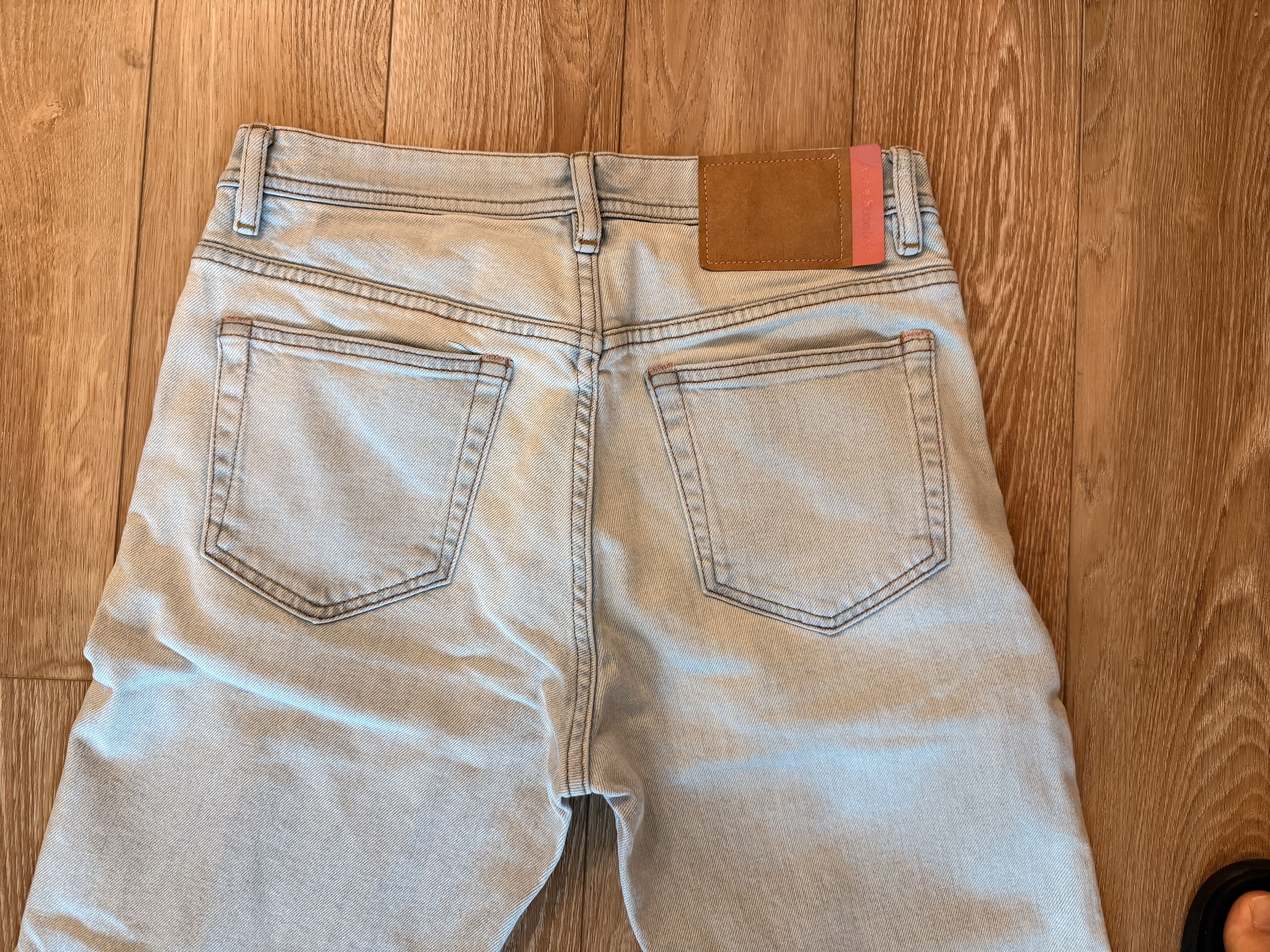 Acne Studios Acne Studios River Jeans in Light Blue (28x30) Size US 28 / EU 44 - 5 Thumbnail